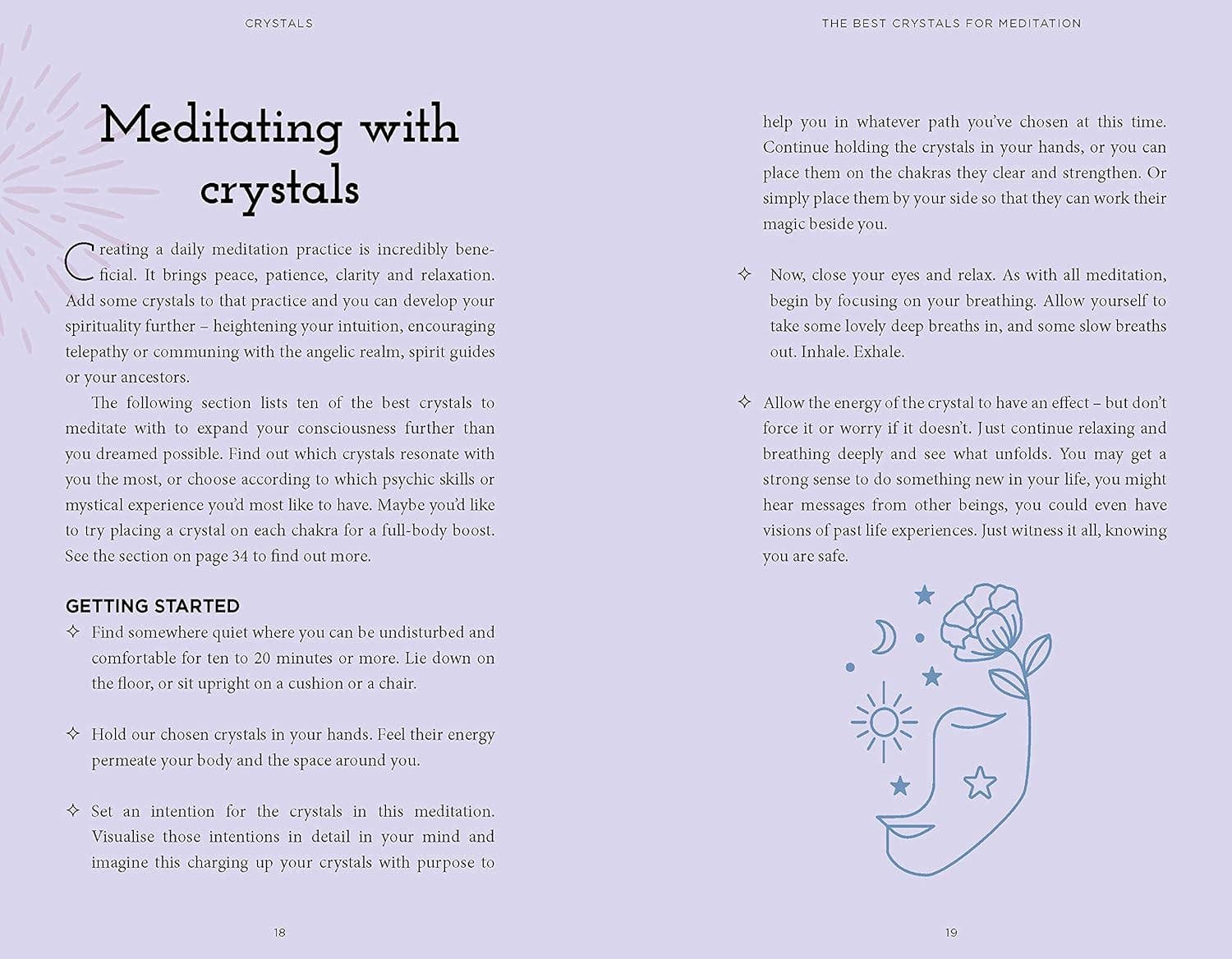 Crystals Book & Card Deck: Includes a 52-Card Deck and ...