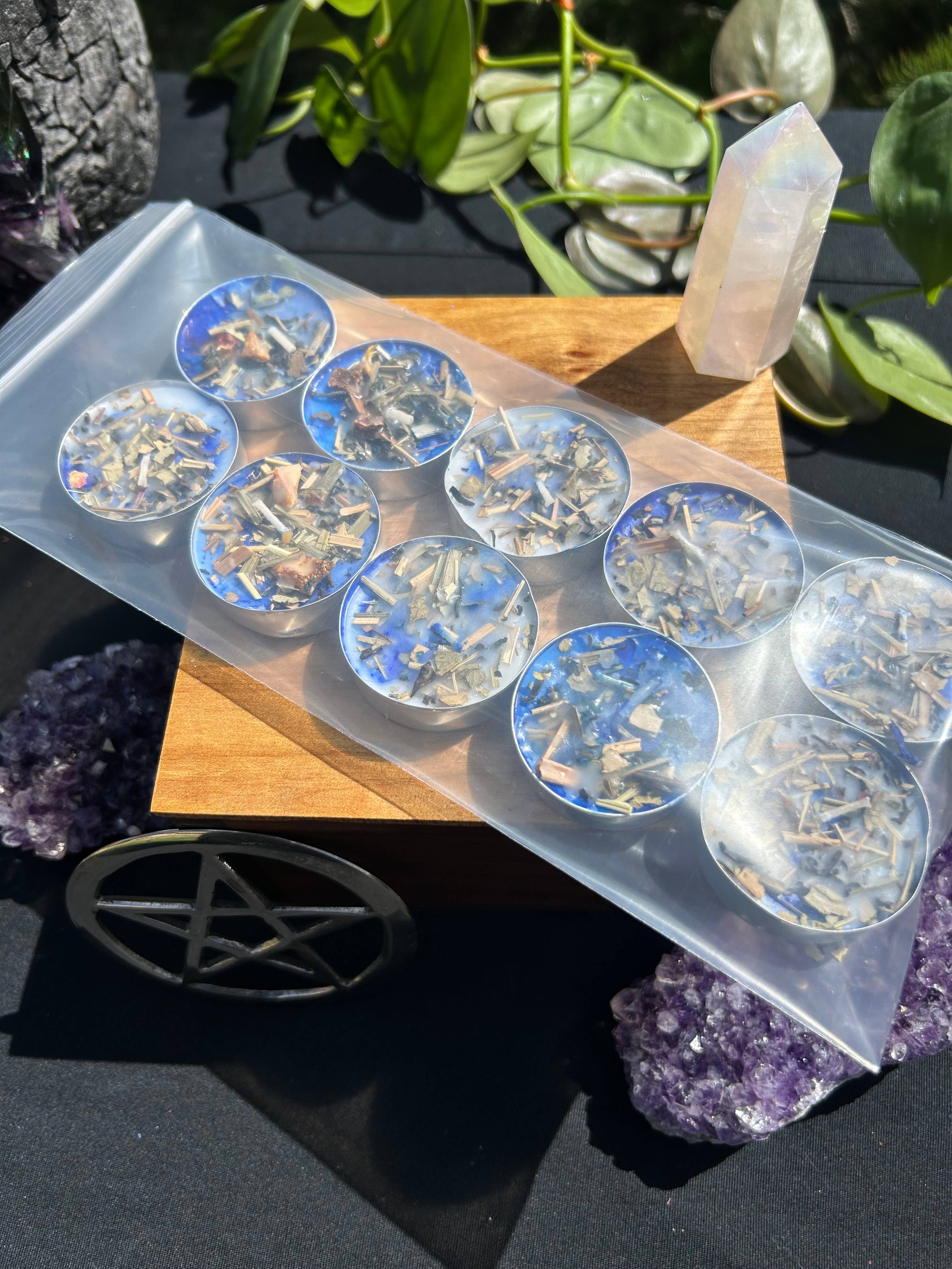 Creativity and Inspiration Spell Tealight Candle