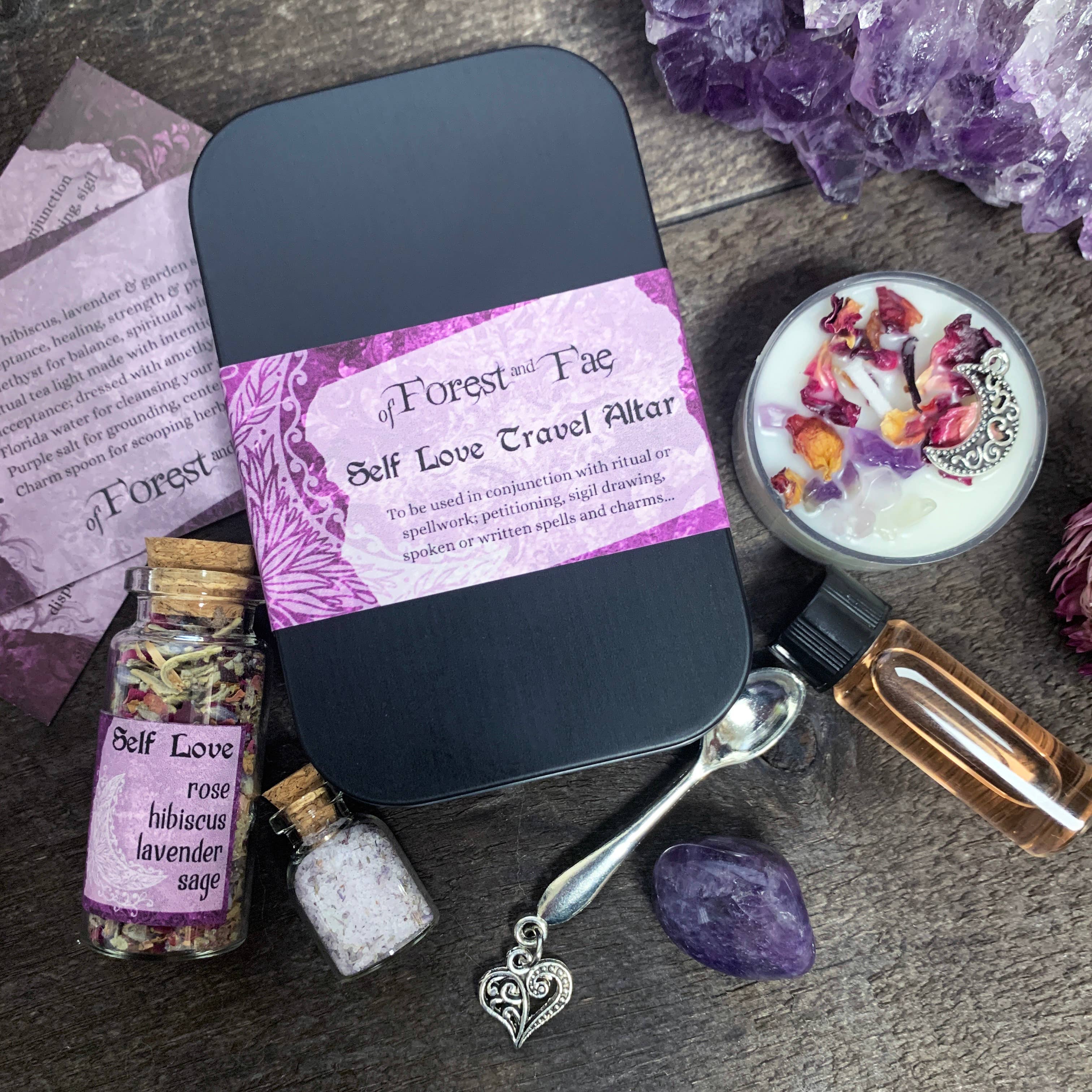 Self Love Travel Altar • Ritual Witchcraft Kit • DIY