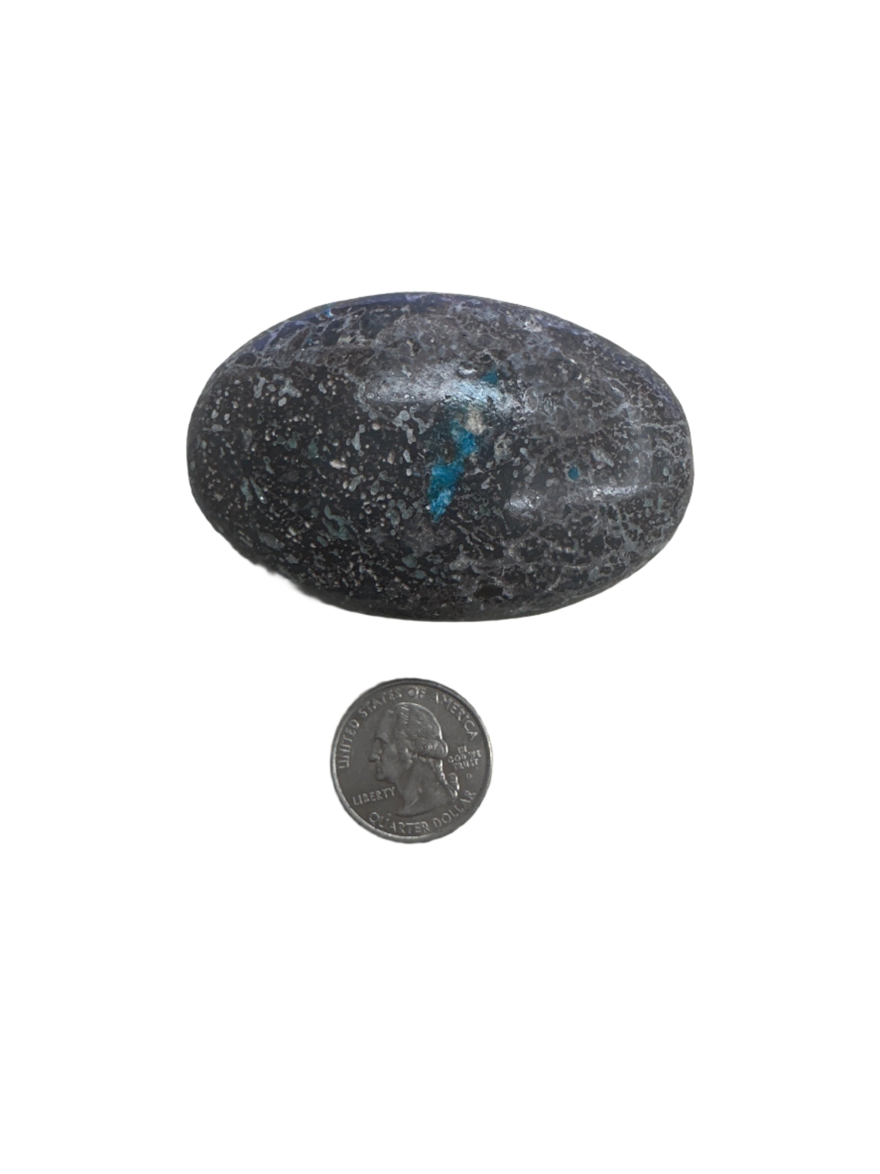 Cavansite Palm Stone