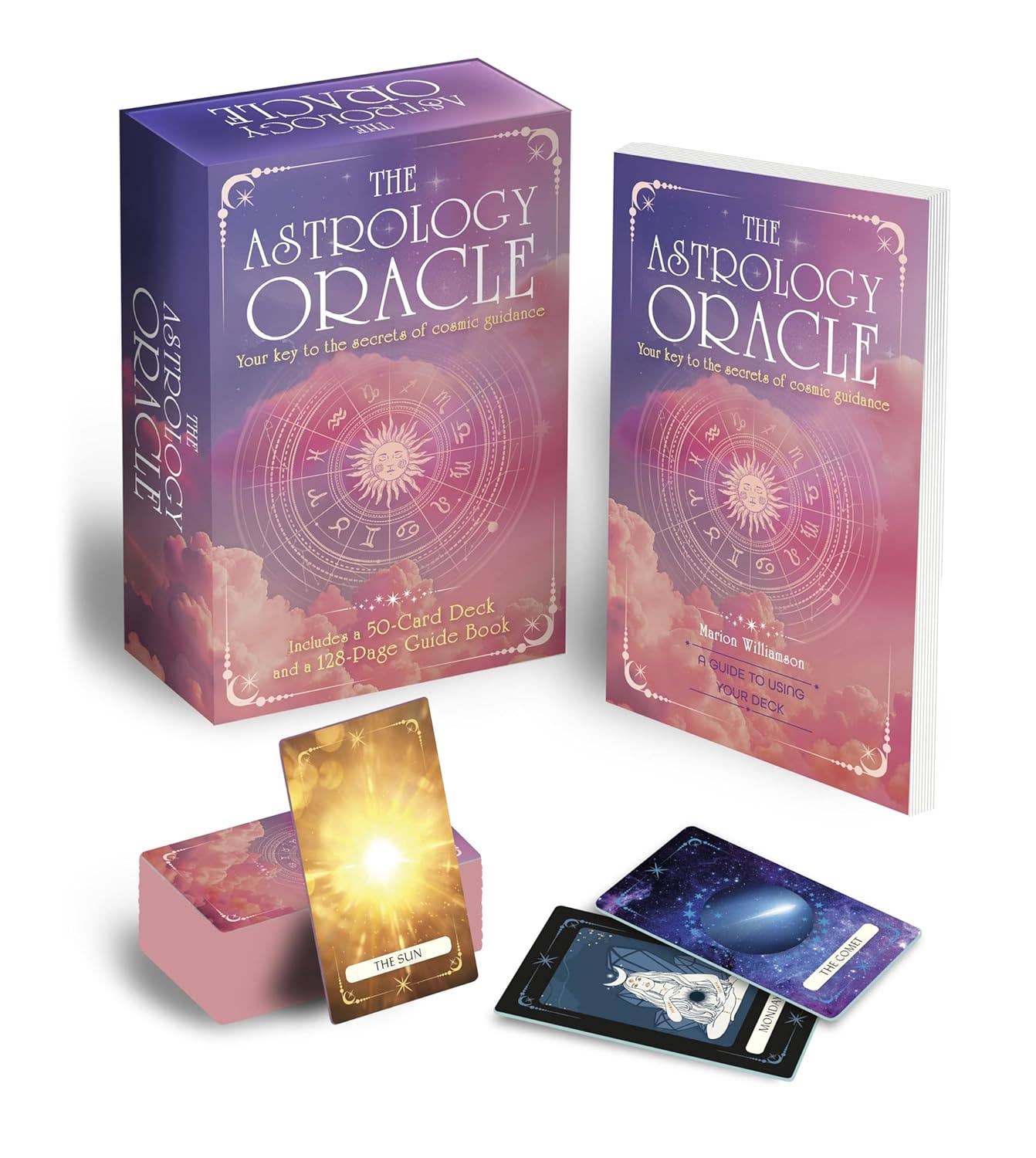Astrology Oracle Book & Card Deck (Arcturus Oracle Kits)