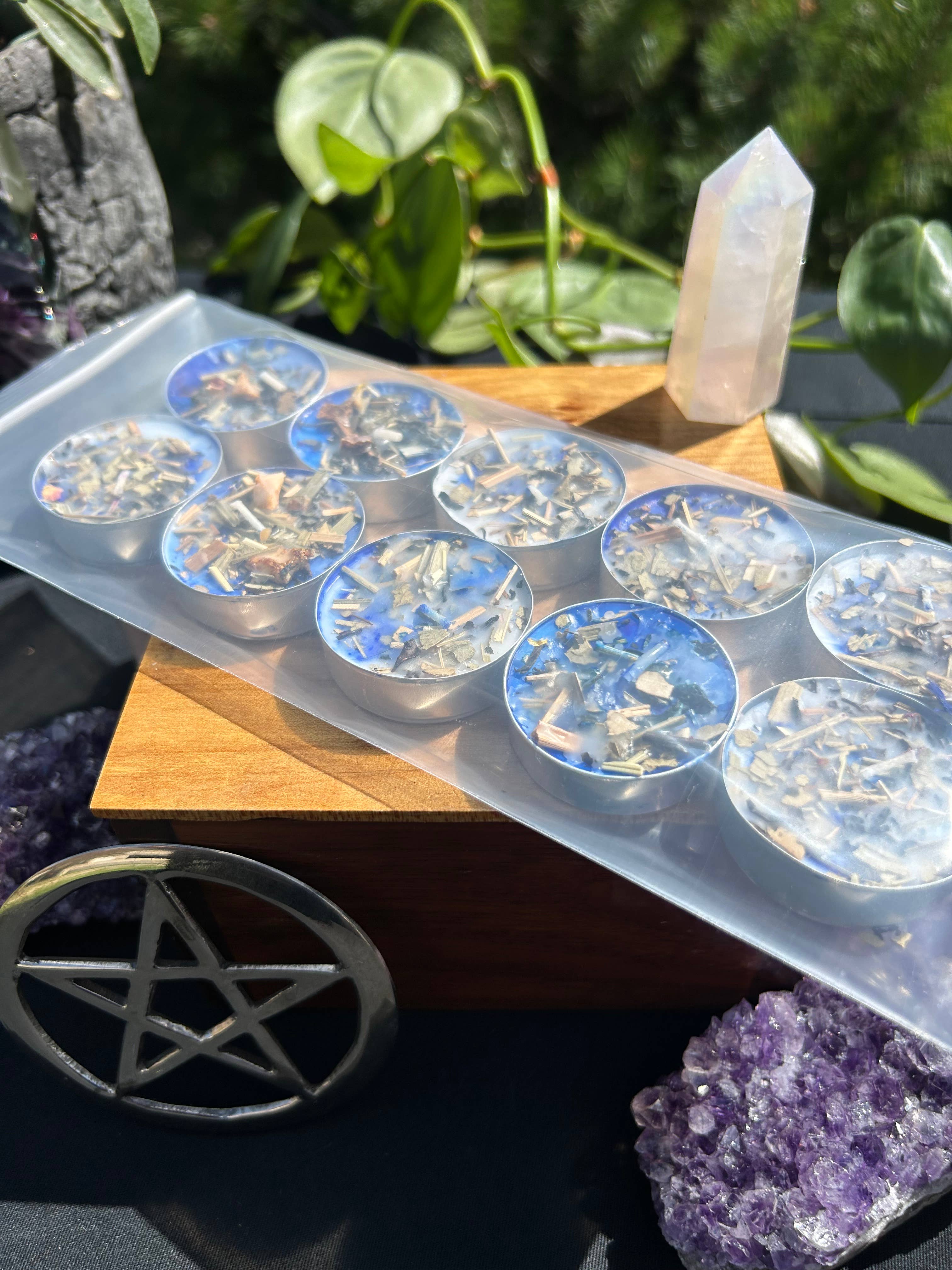 Creativity and Inspiration Spell Tealight Candle