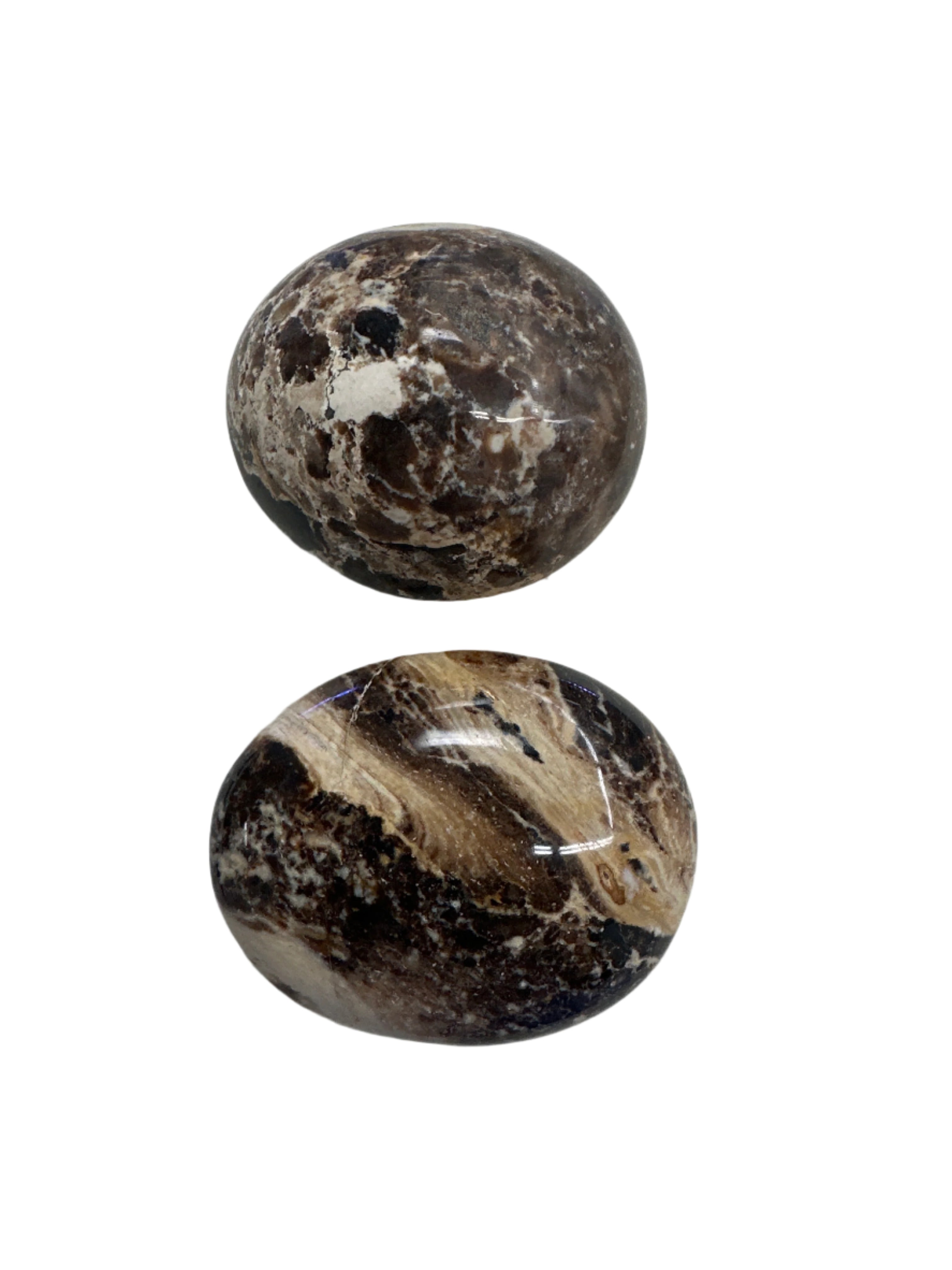 Black Opal Palm Stone