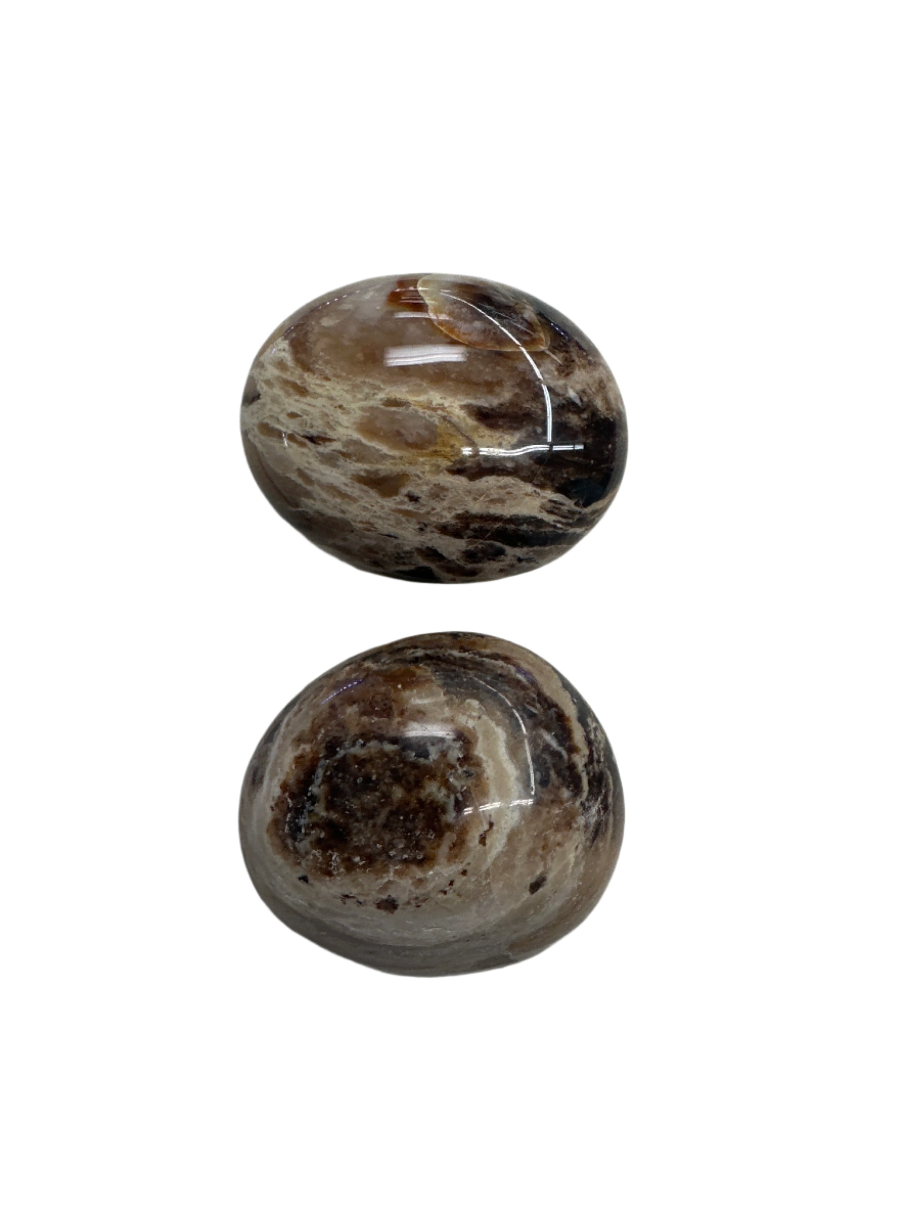 Black Opal Palm Stone