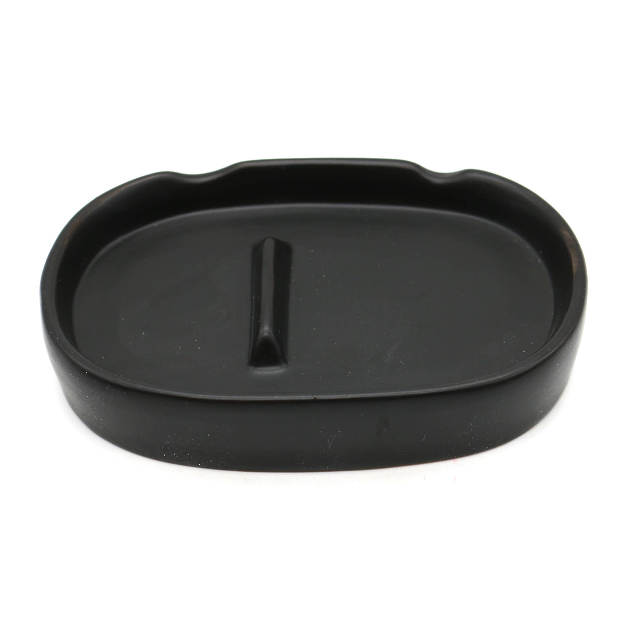 Ceramic Smudge Stick Holder (5 in.) - Black
