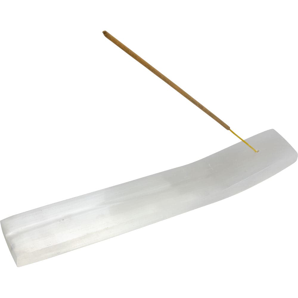Selenite Incense Holder