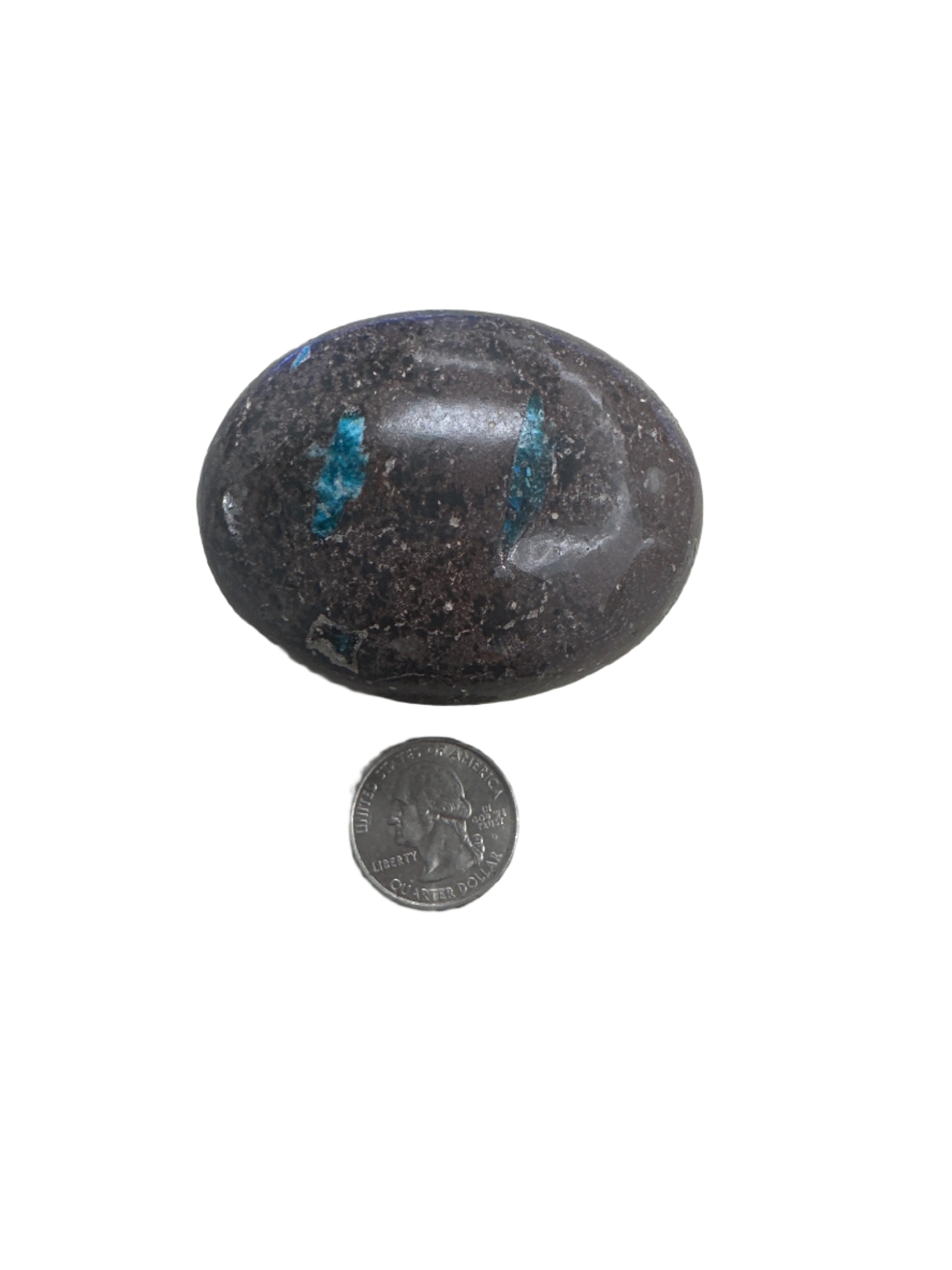 Cavansite Palm Stone