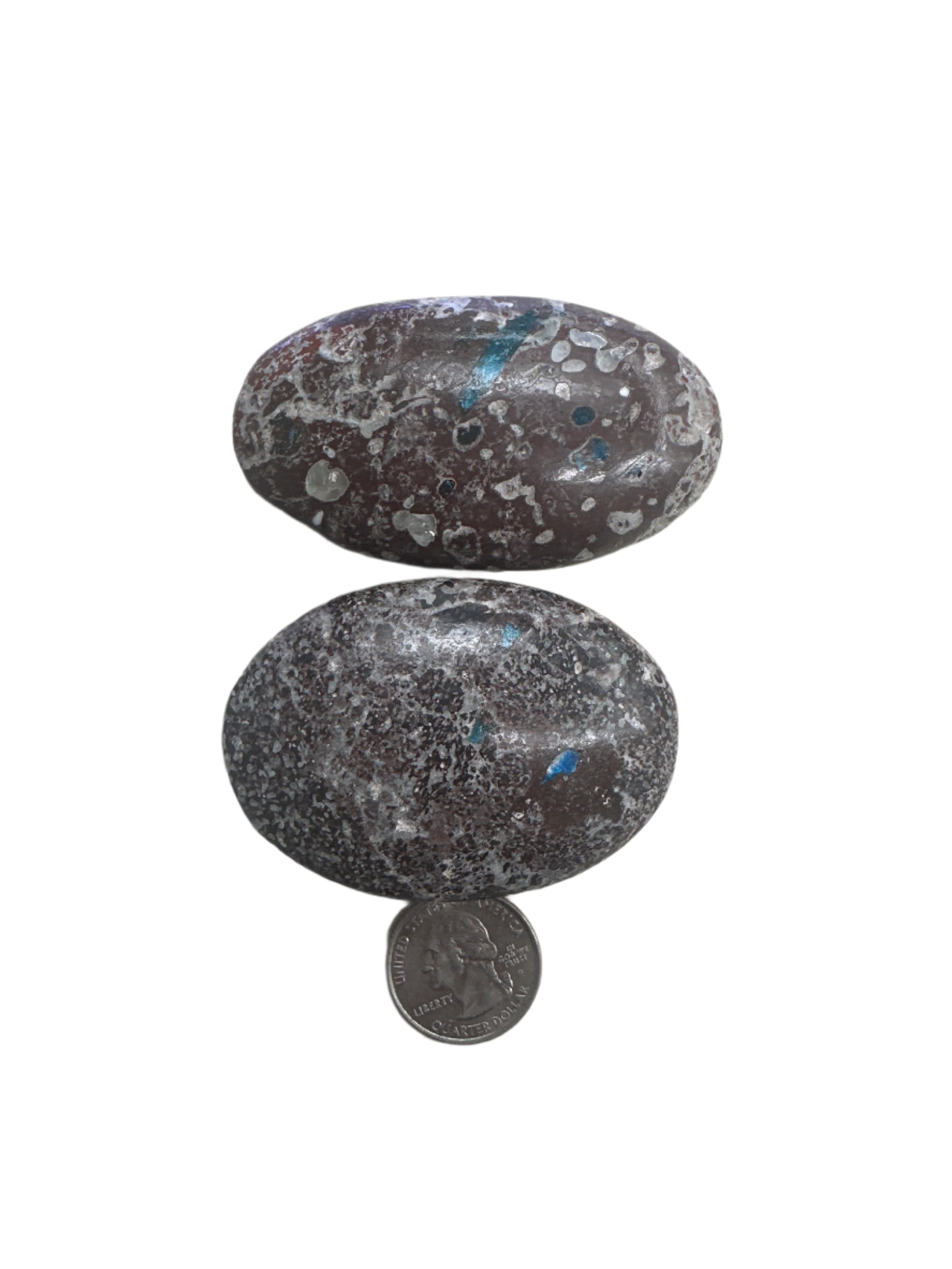 Cavansite Palm Stone