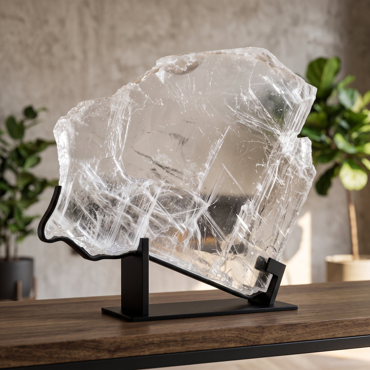 Selenite Slab | Cleansing, Clarity & Spiritual Protection