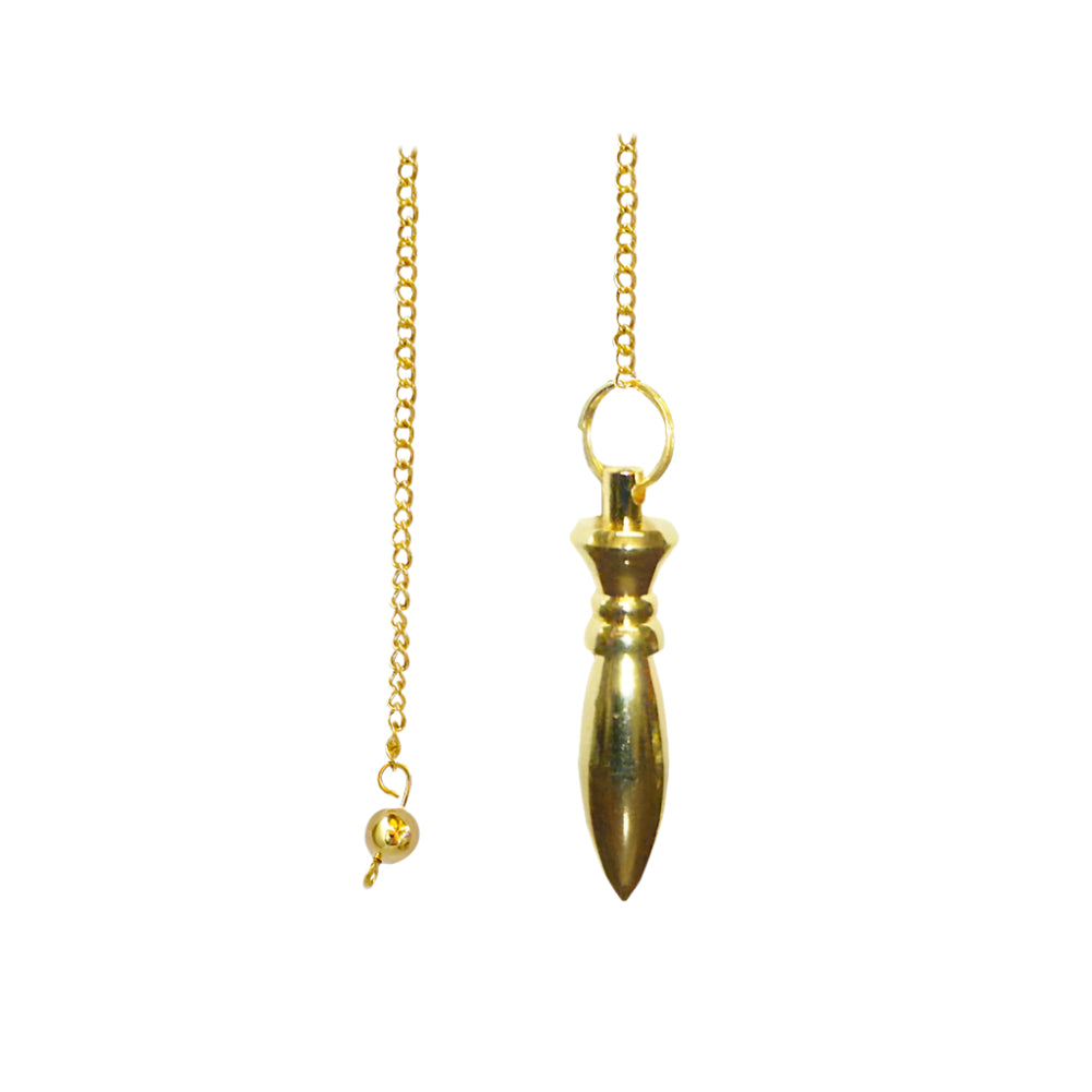 Gold Finish Bullet Pendulum