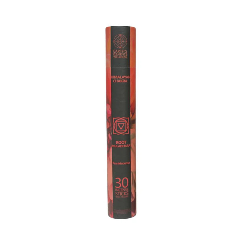 Himalayan Chakra Incense Sticks with Holder-ROOT – Frankincense