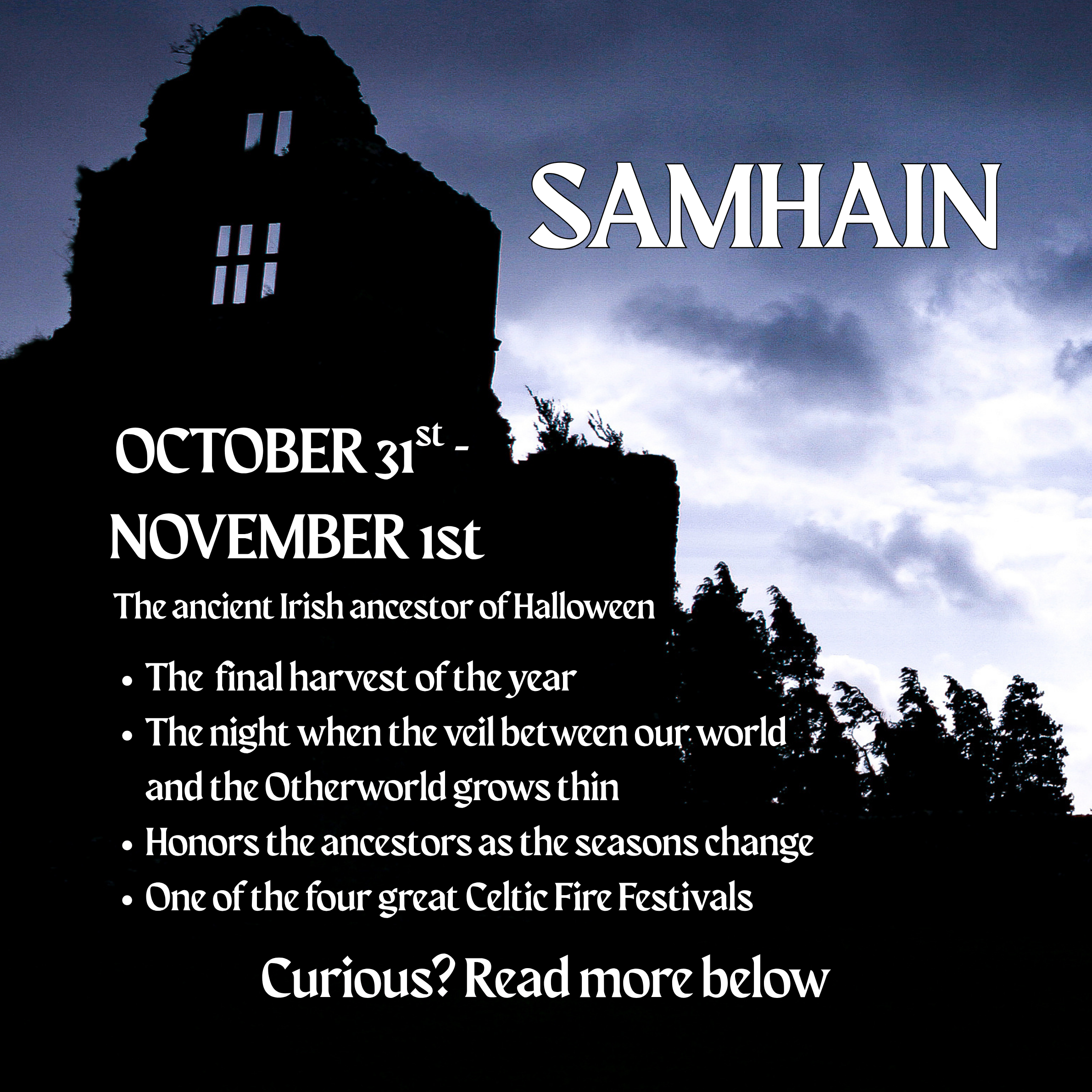 Samhain Soy Wax Candle - Merlot, Dragon's Blood, and Smoked Patchouli