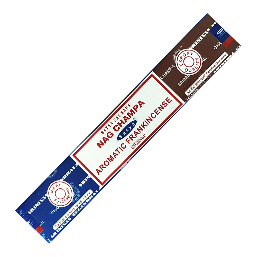 Satya Nag Champa Aromatic Frankincense Incense Sticks 16 gm