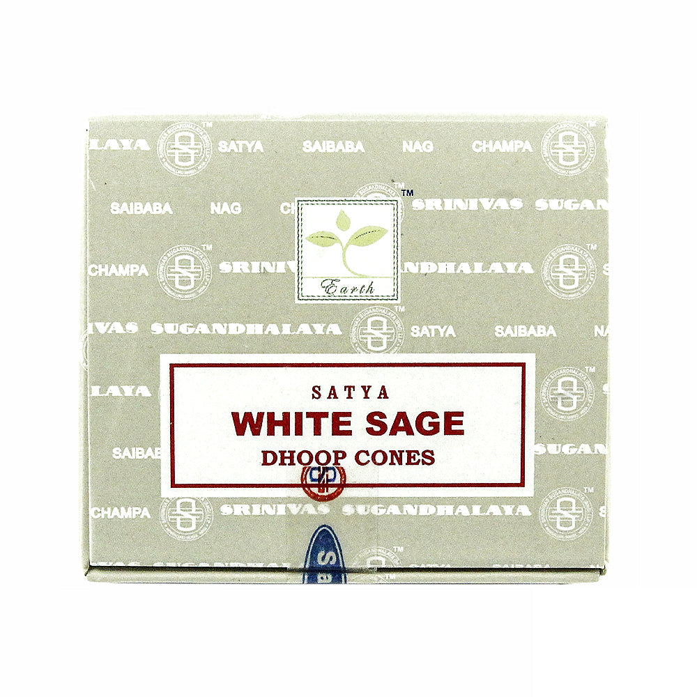 Satya White Sage Dhoop Incense Cones