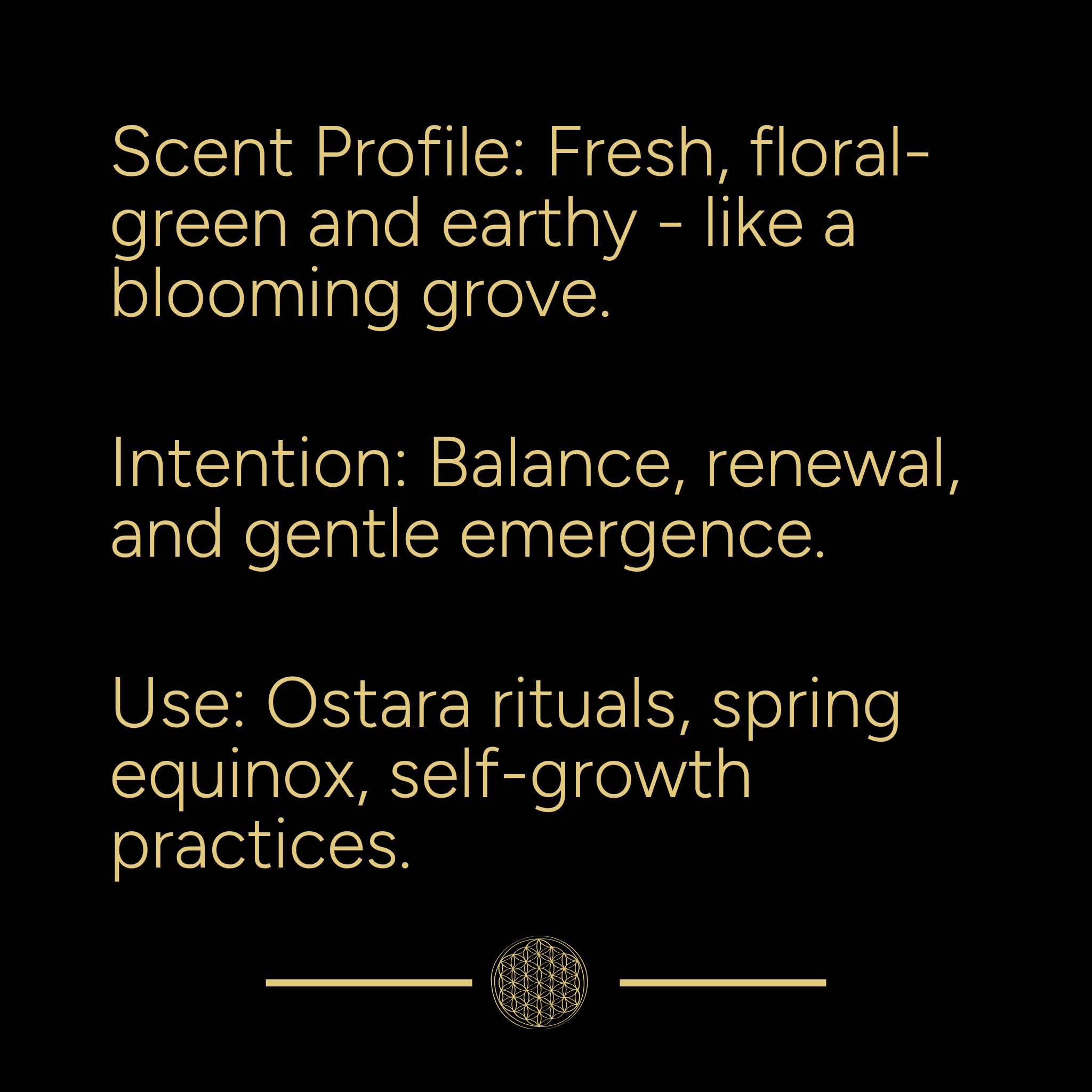 Spring Time Grove Ritual Mist | Ostara | 4oz