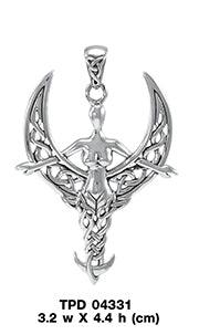 Celtic Moon Goddess Pendant TPD4331