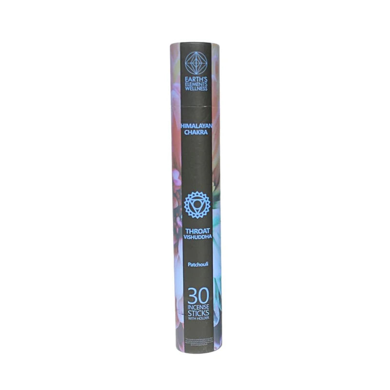 Himalayan Chakra Incense Sticks with Holder- THROAT – PATCHOULI
