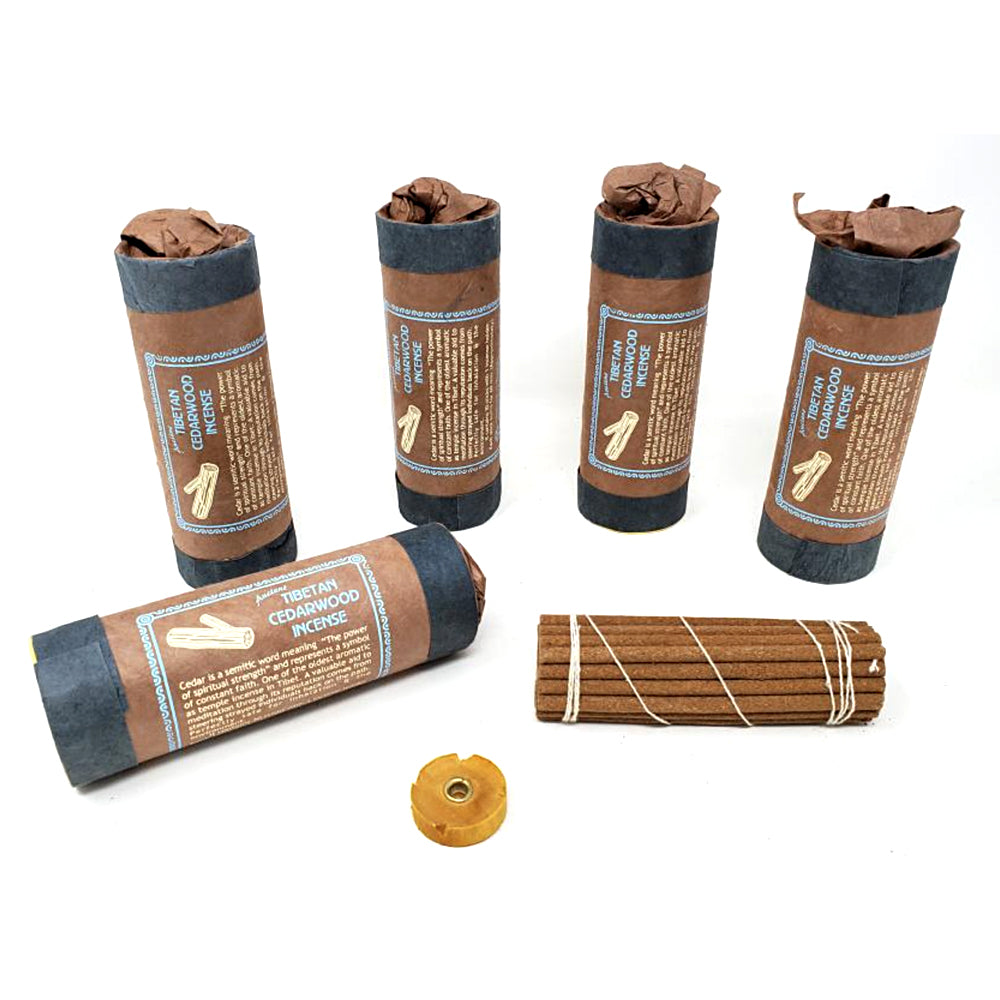 Ancient Tibetan Cedarwood Incense (30 stick) 4.5"