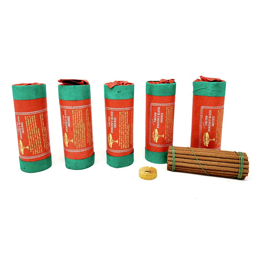 Ancient Tibetan Dragon's Blood Incense (30 stick) 4.5"