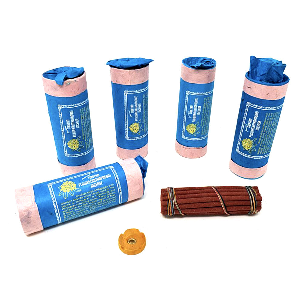 Ancient Tibetan Flower (Anthopogon) Incense (30 stick) 4.5"