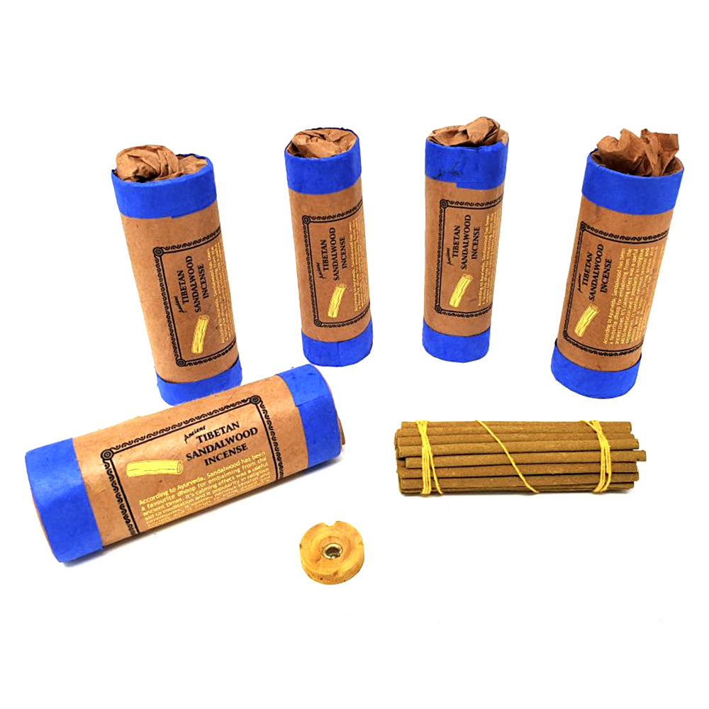 Ancient Tibetan Sandalwood Incense (30 stick) 4.5"