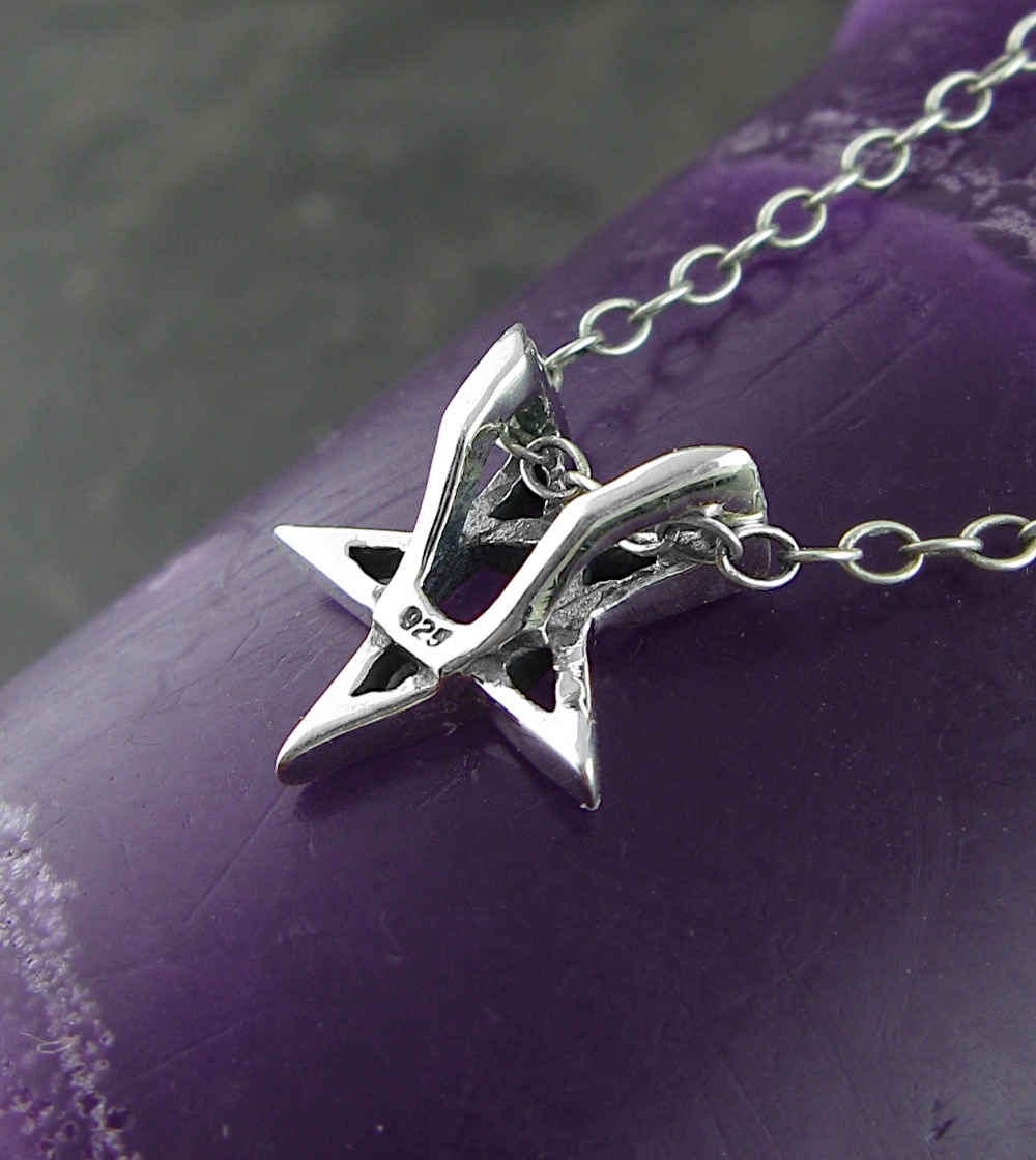 2nd Degree Wicca Pendant, Handmade - 925 Sterling Silver