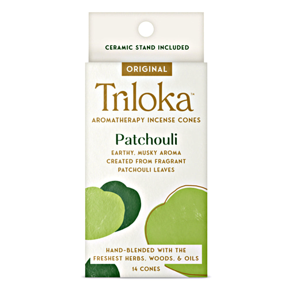 Triloka Patchouli Incense Cones