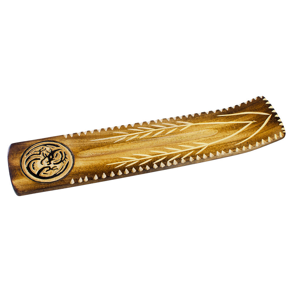 Engraved Wood Dragon Ash Catcher