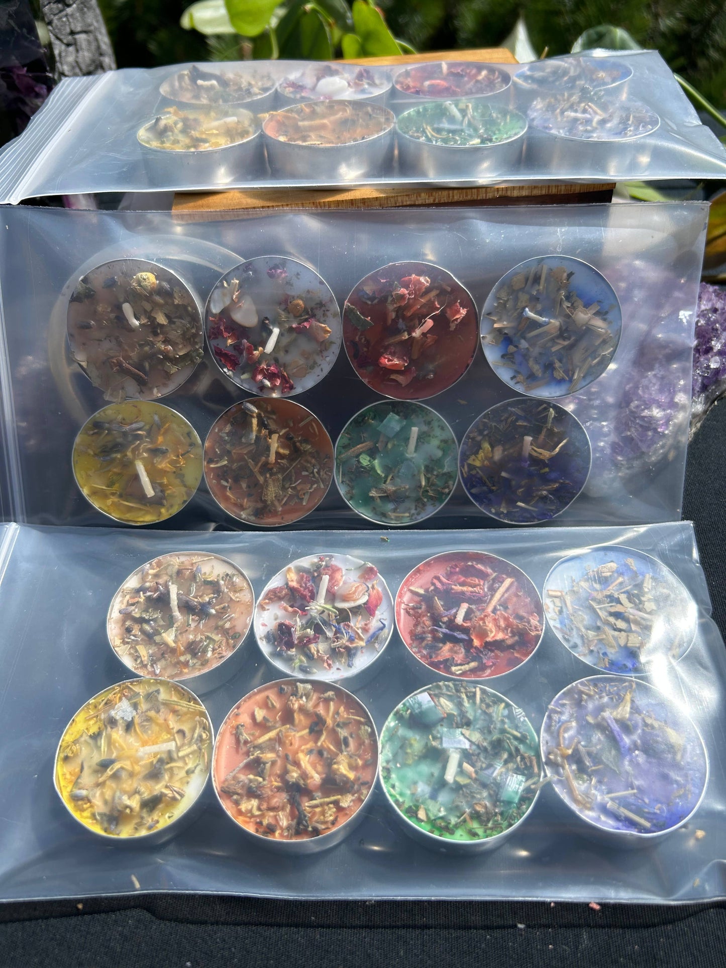 Tealight Spell Candle Collection 3 Each- 24 Total Listing
