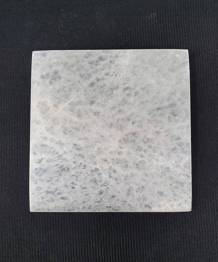 Selenite Square 4"