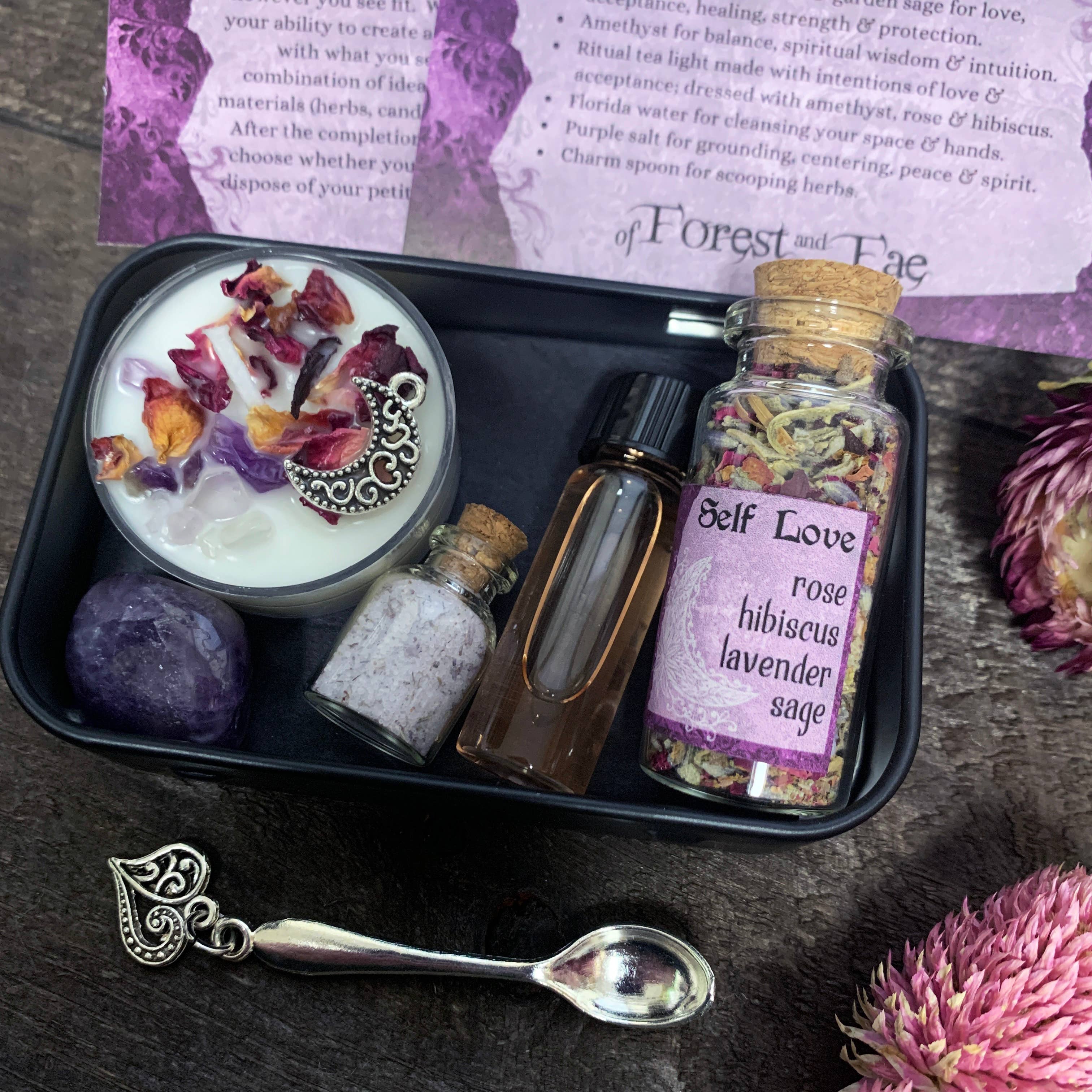 Self Love Travel Altar • Ritual Witchcraft Kit • DIY