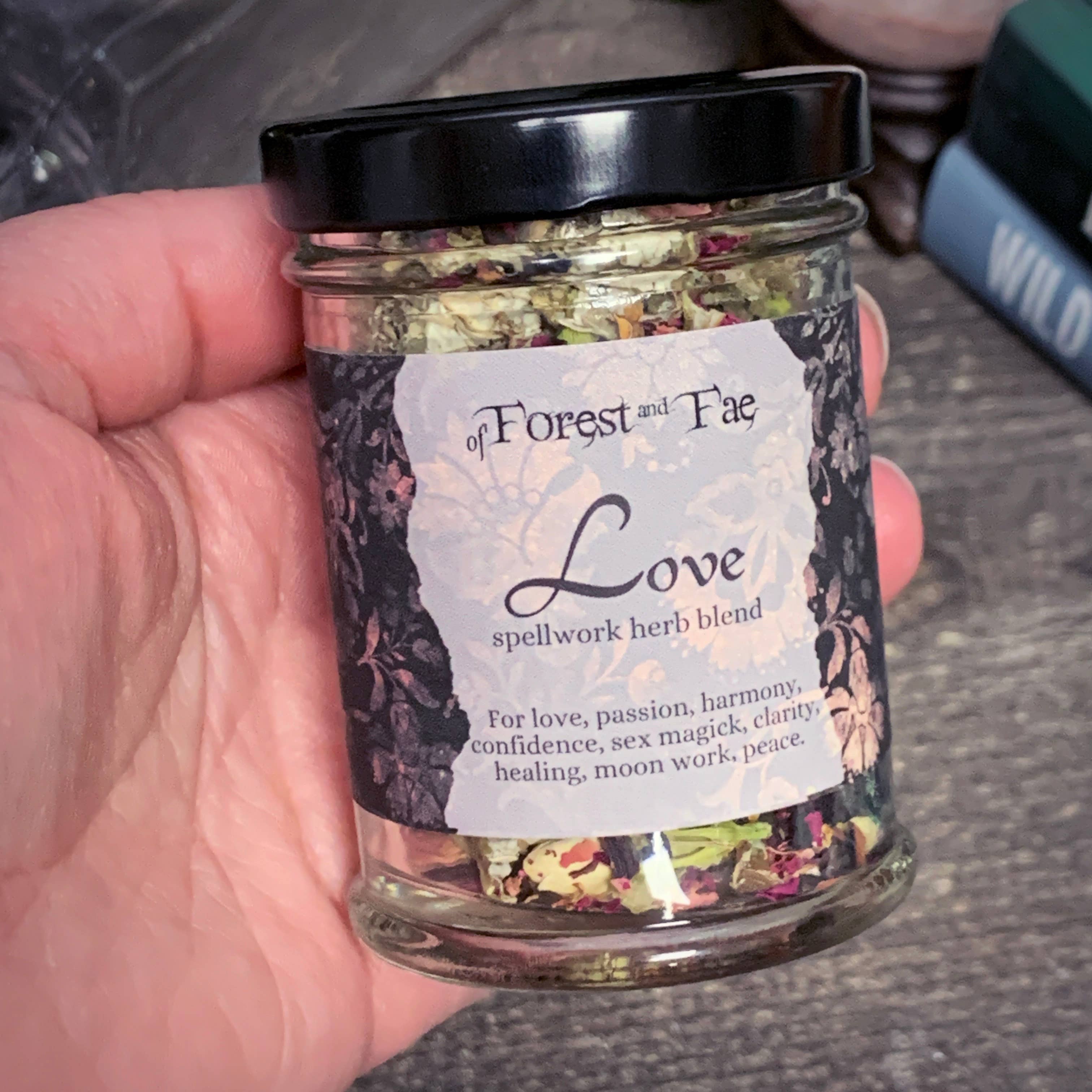 Love Spellwork Herb Blend • Ritual Herbs for manifestation