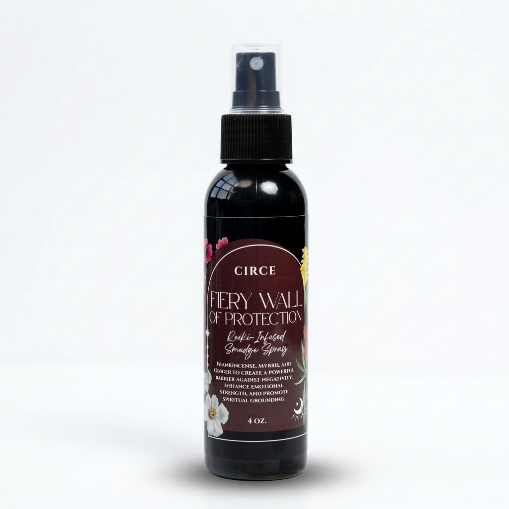 Fiery Wall Of Protection Smudge Spray — Room & Body Mist