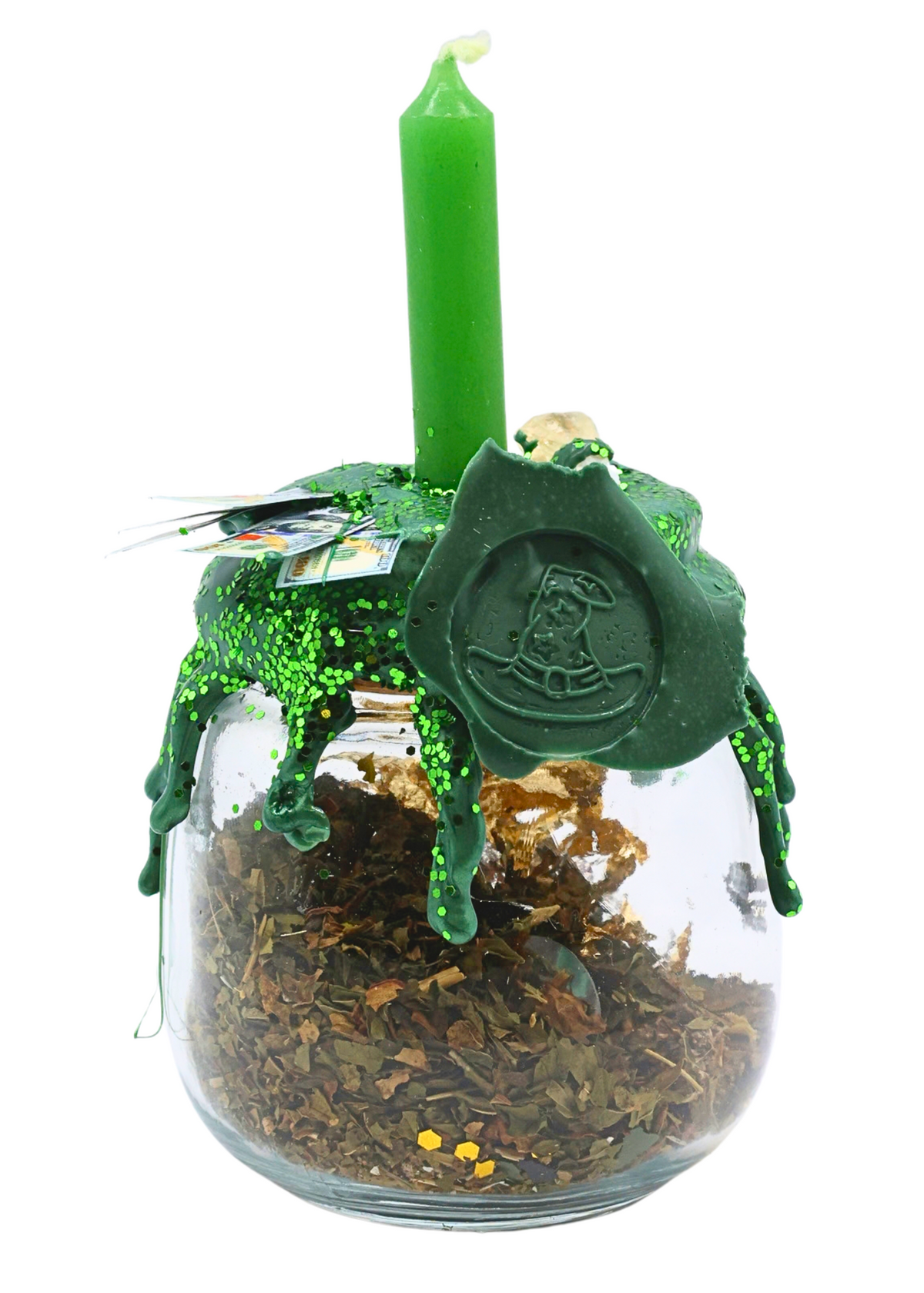 Rich AF Money Drawing Spell Jar - Large