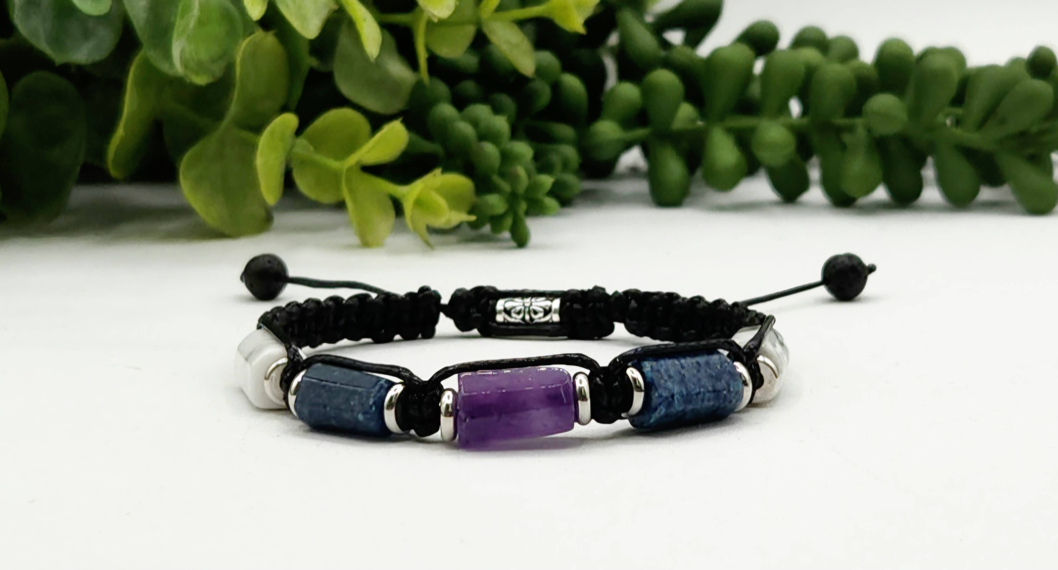 MENTAL CLARITY - Unisex/Men's Adjustable Bracelet 8"-9.5"L
