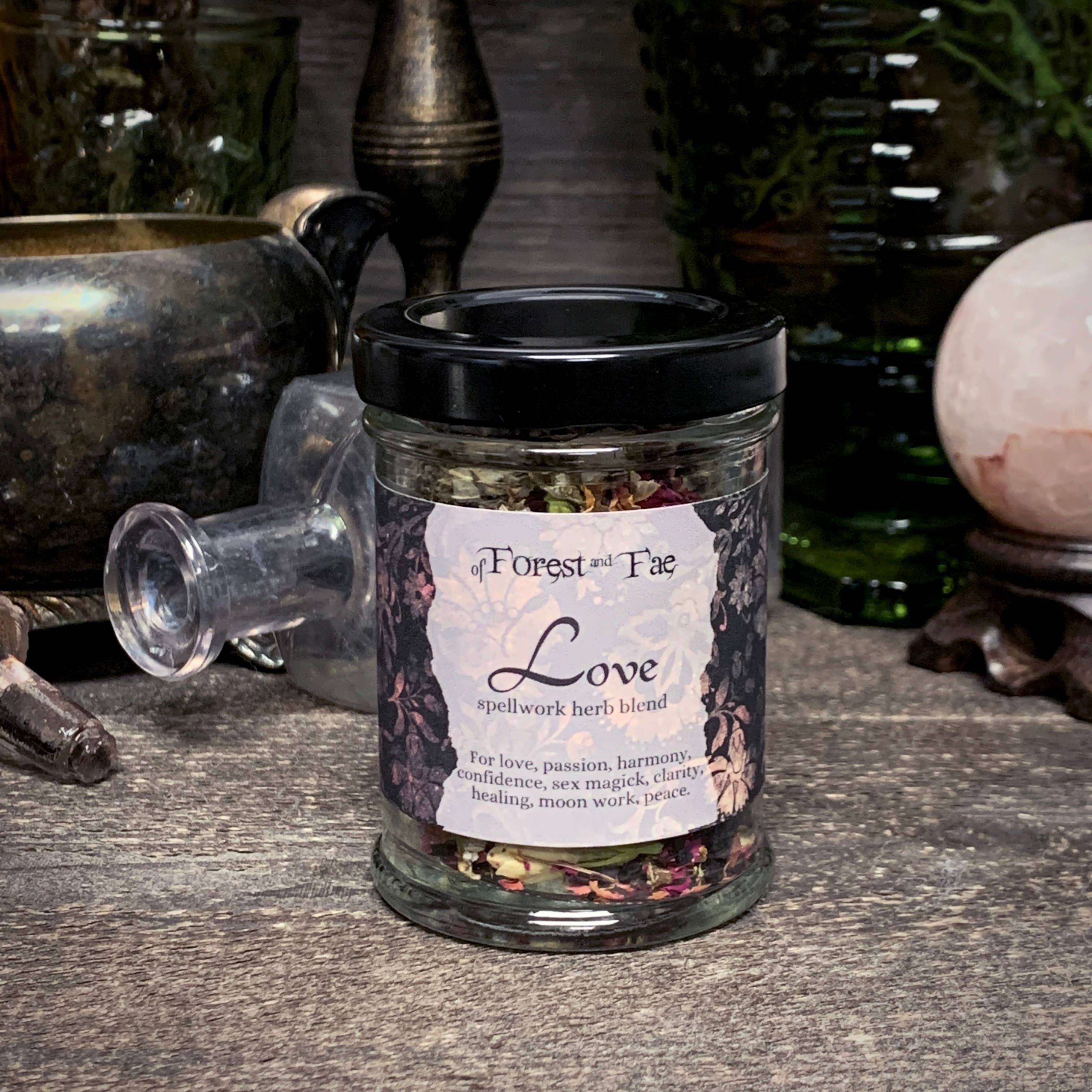 Love Spellwork Herb Blend • Ritual Herbs for manifestation