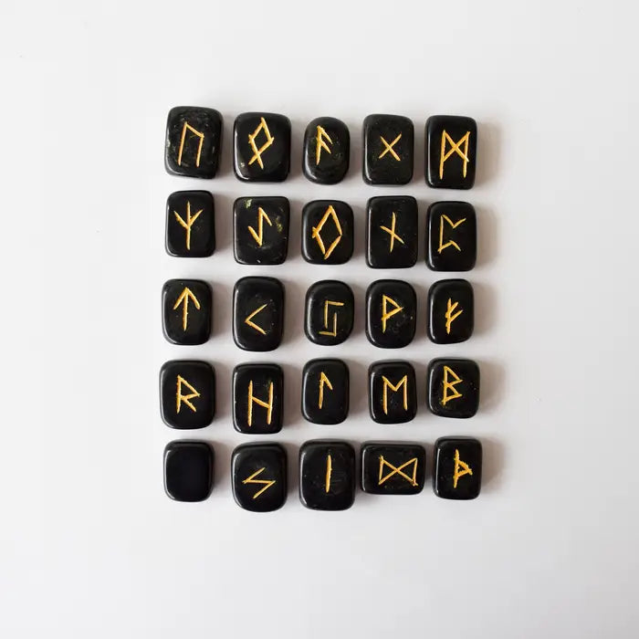 Black Jasper Runes