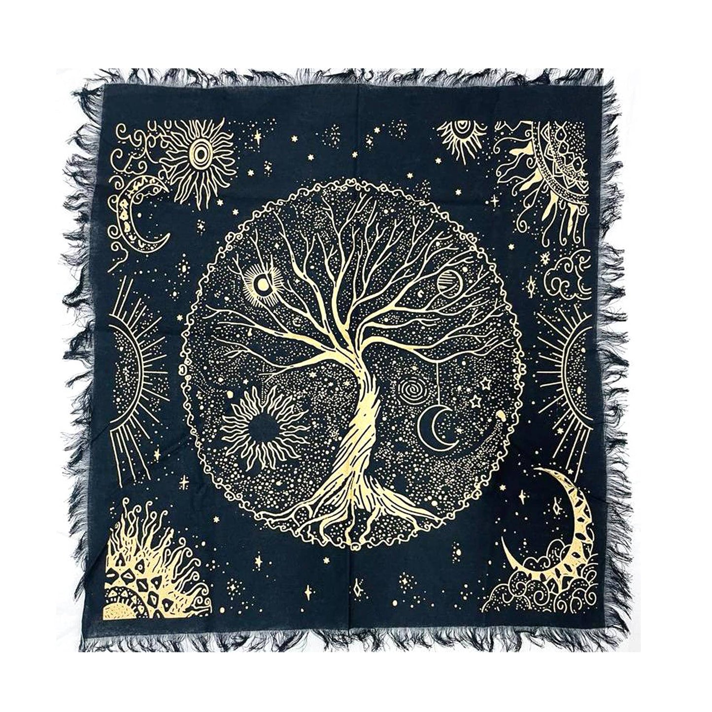 Golden Tree Altar Cloth (18 x 18 in.)