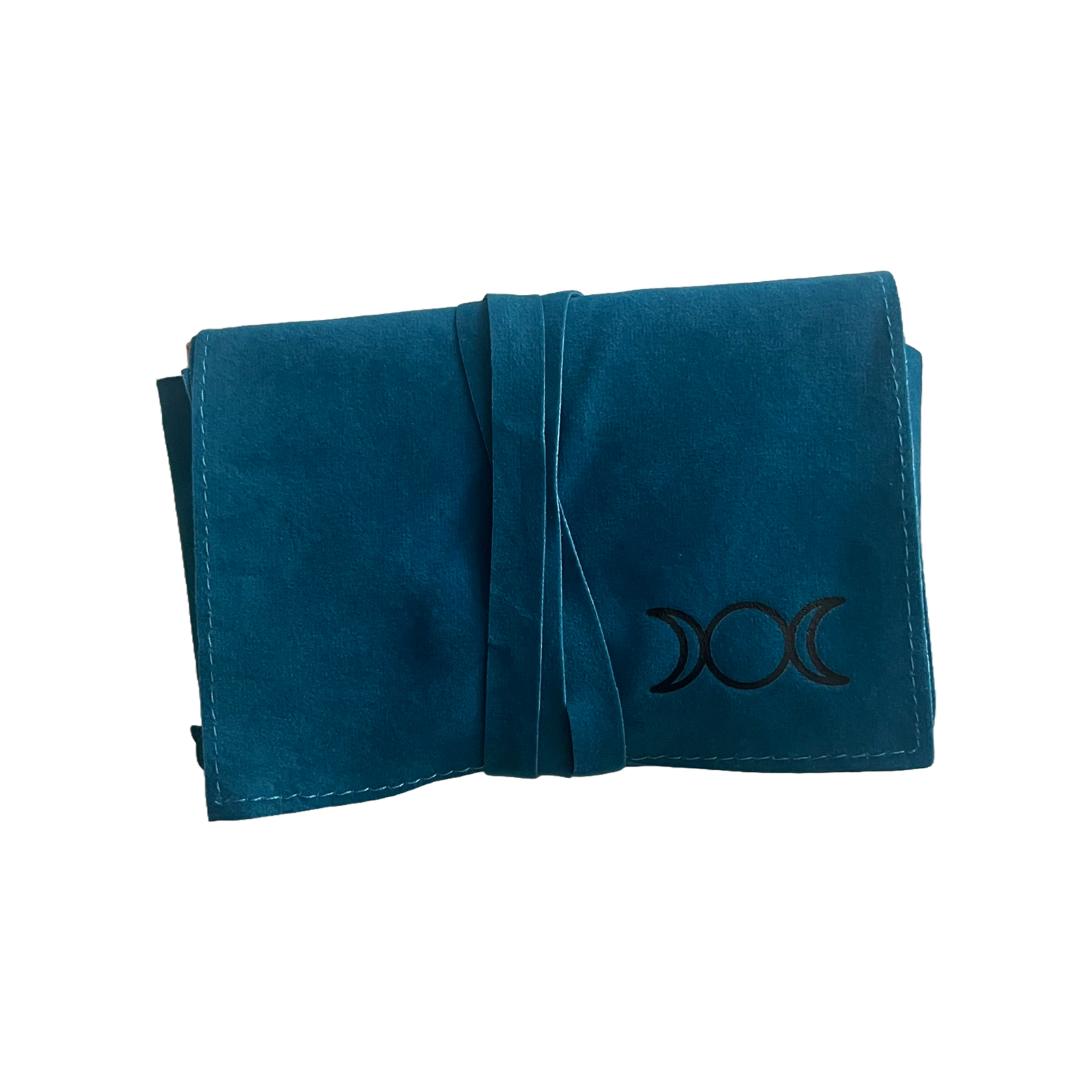 Triple Moon Velvet Tarot Bags: Cerise