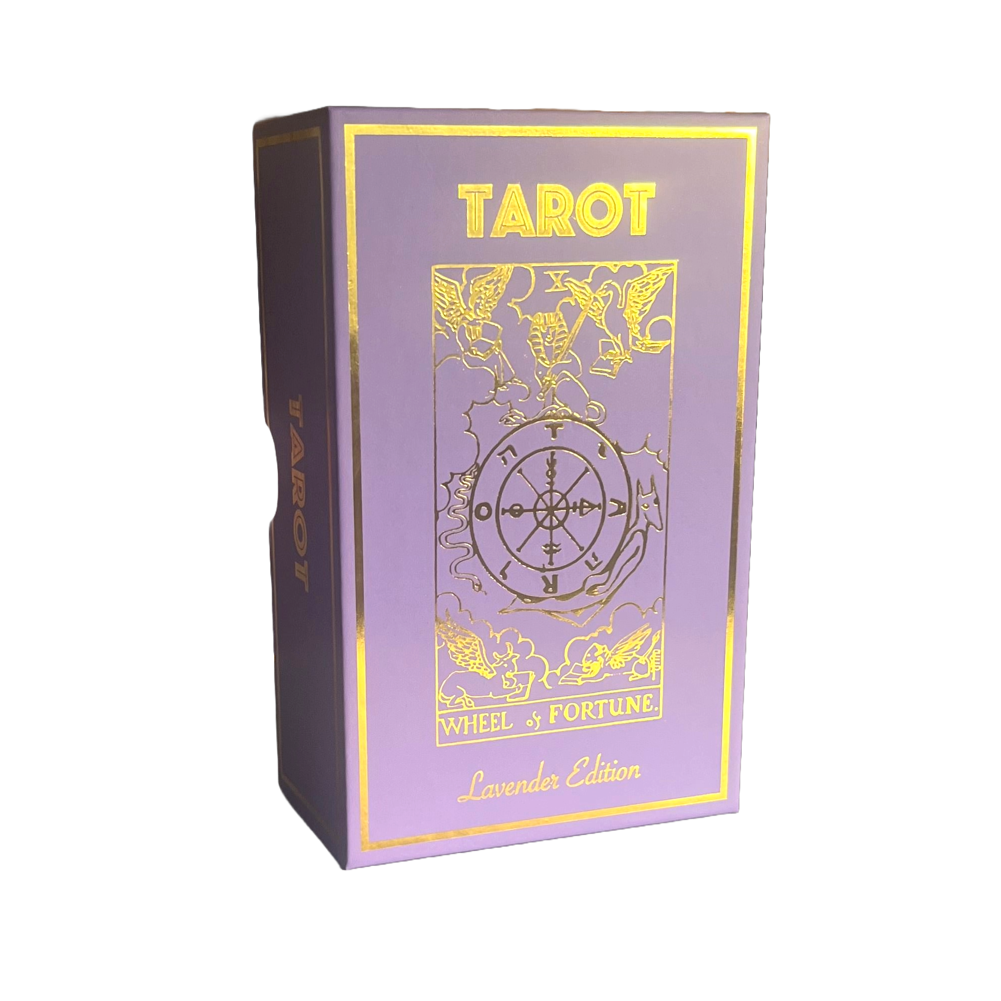 Lavender Gold Foil Tarot &amp; Guide | Classic Tarot Design