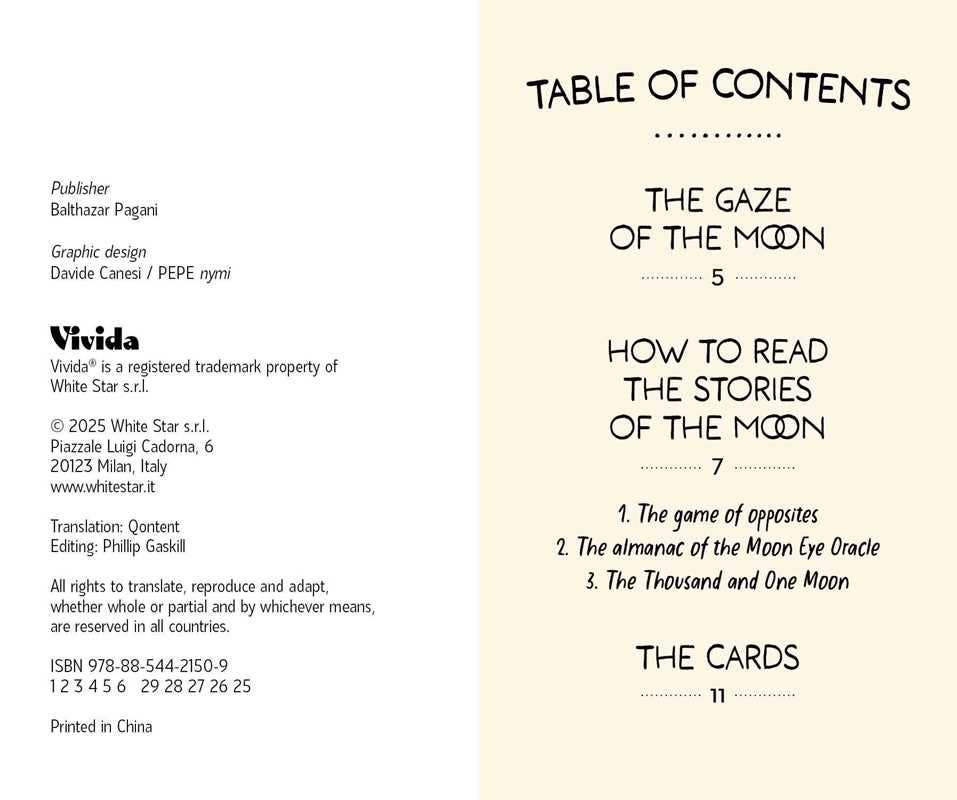 Moon Eye Oracle by Valeria Bianchi Mian: Flashcards; 112 pages / English