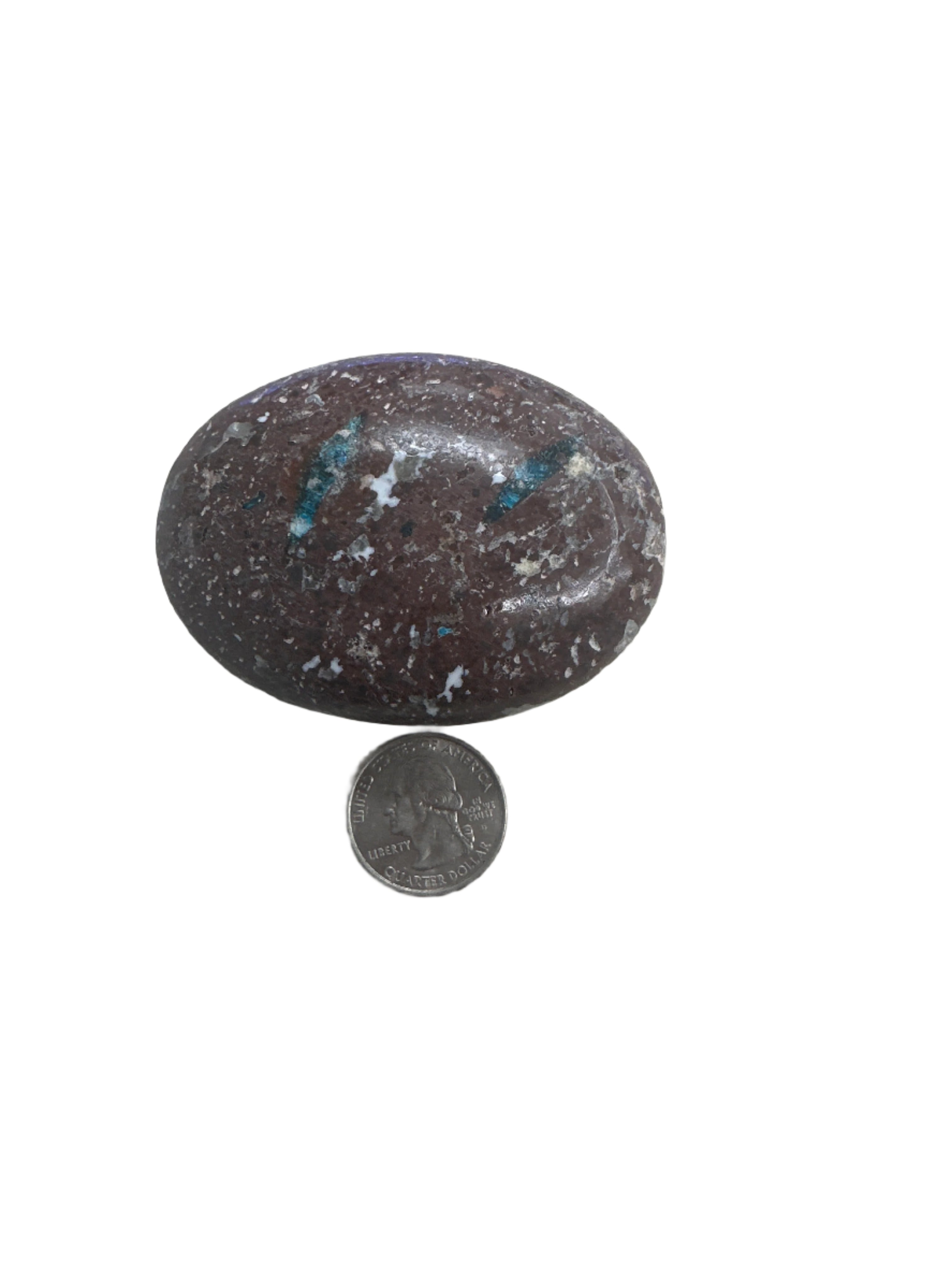 Cavansite Palm Stone