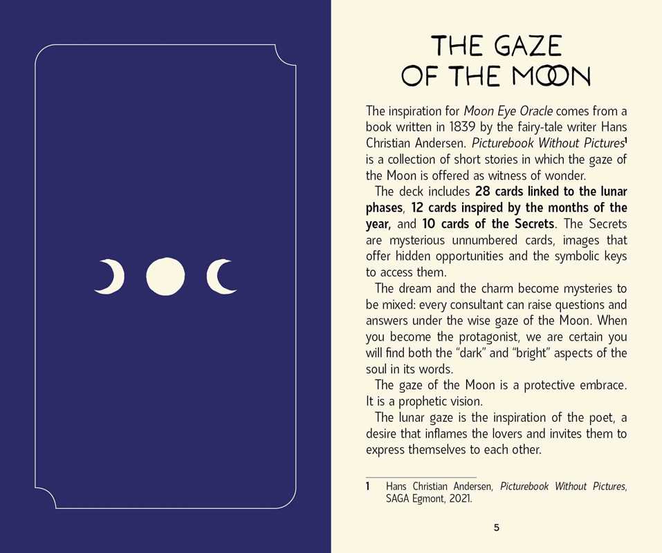 Moon Eye Oracle by Valeria Bianchi Mian: Flashcards; 112 pages / English