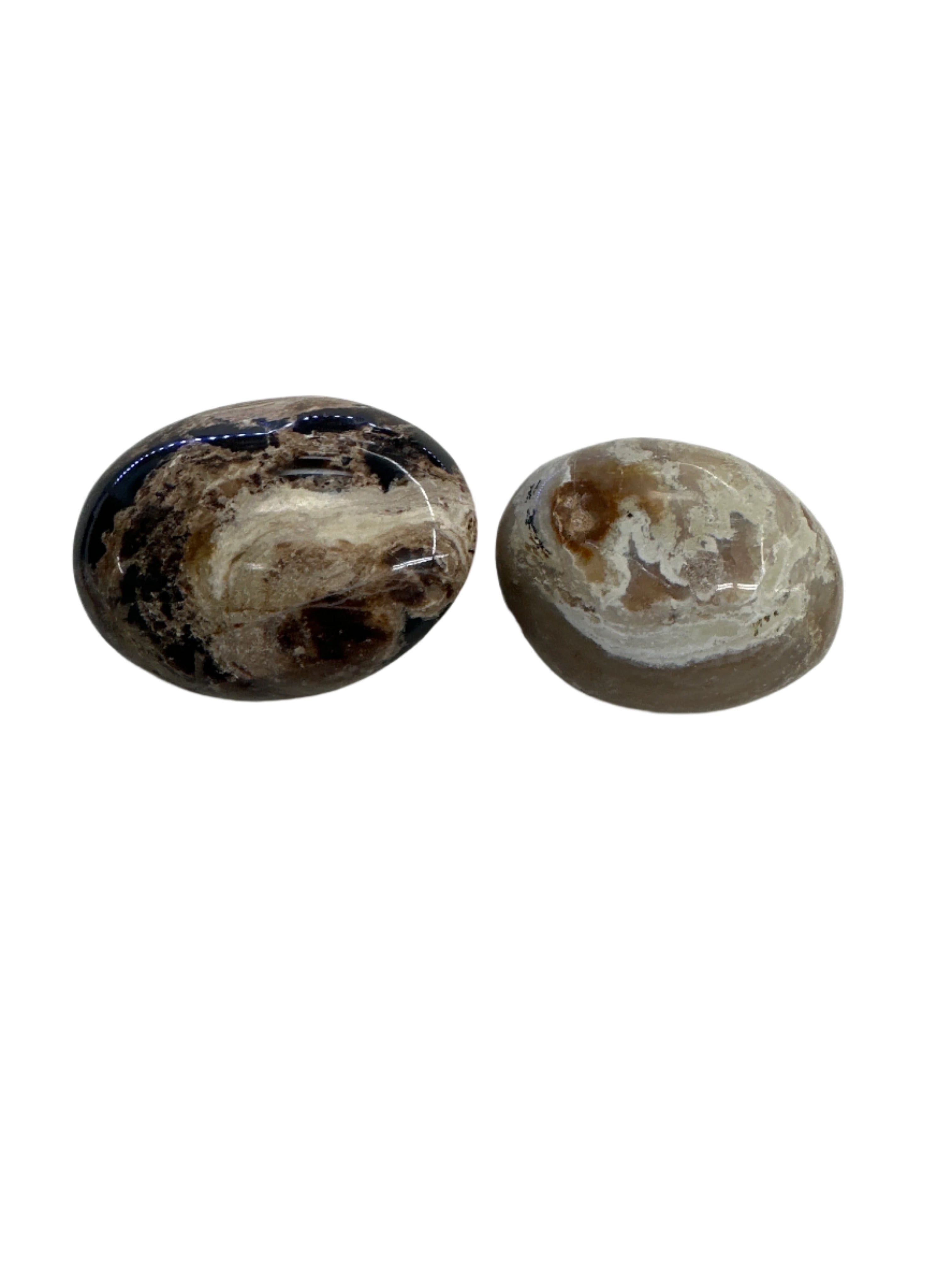 Black Opal Palm Stone