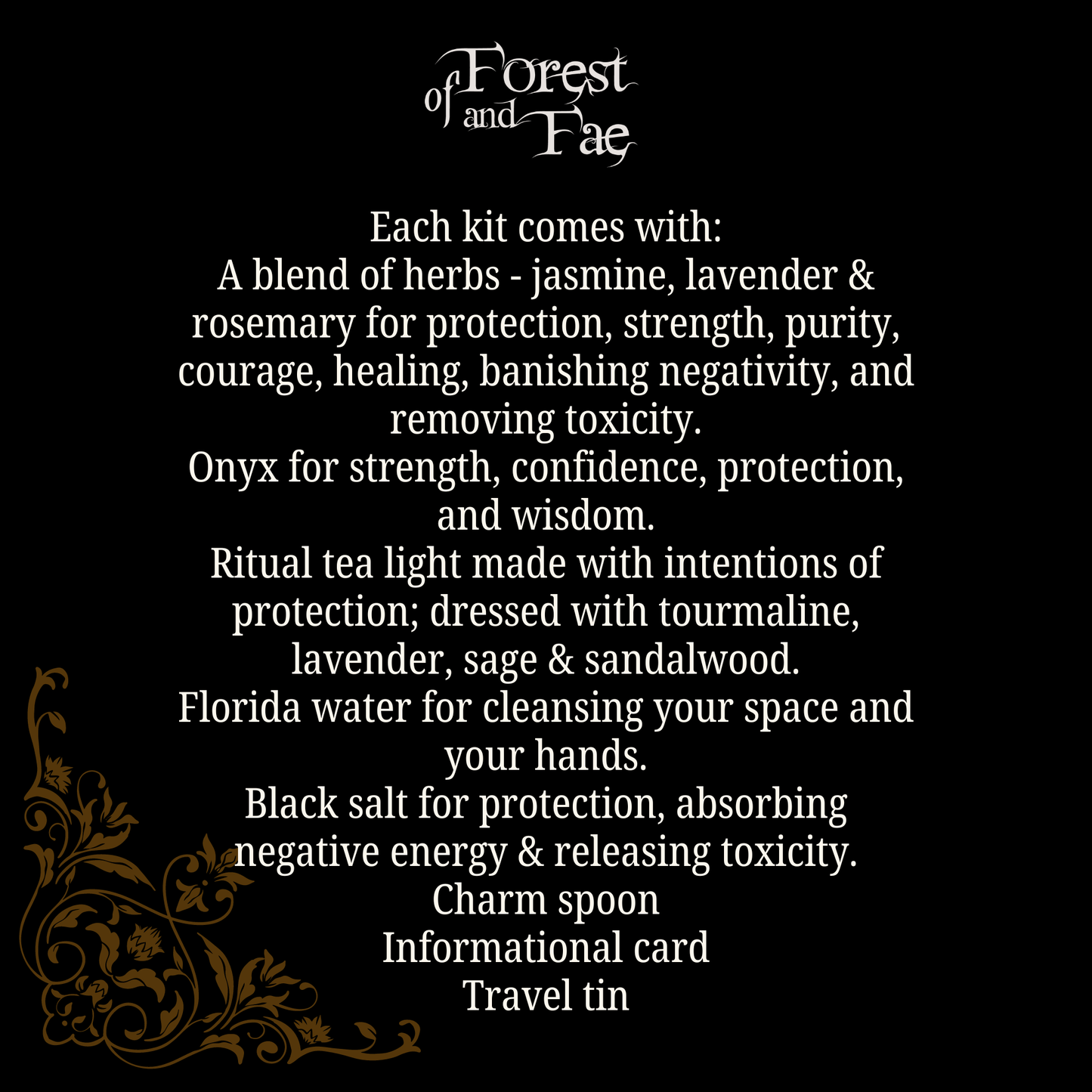 Protection Travel Altar • Witch kit for rituals & spells DIY