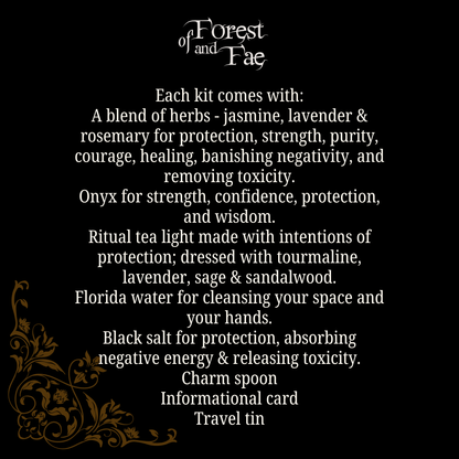 Protection Travel Altar • Witch kit for rituals & spells DIY