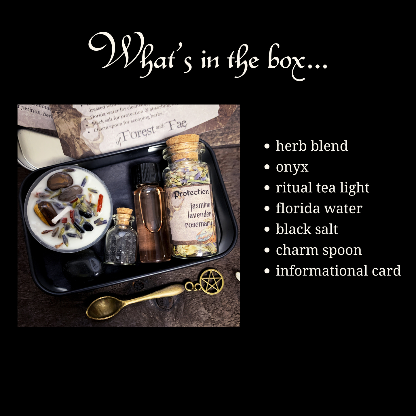 Protection Travel Altar • Witch kit for rituals & spells DIY