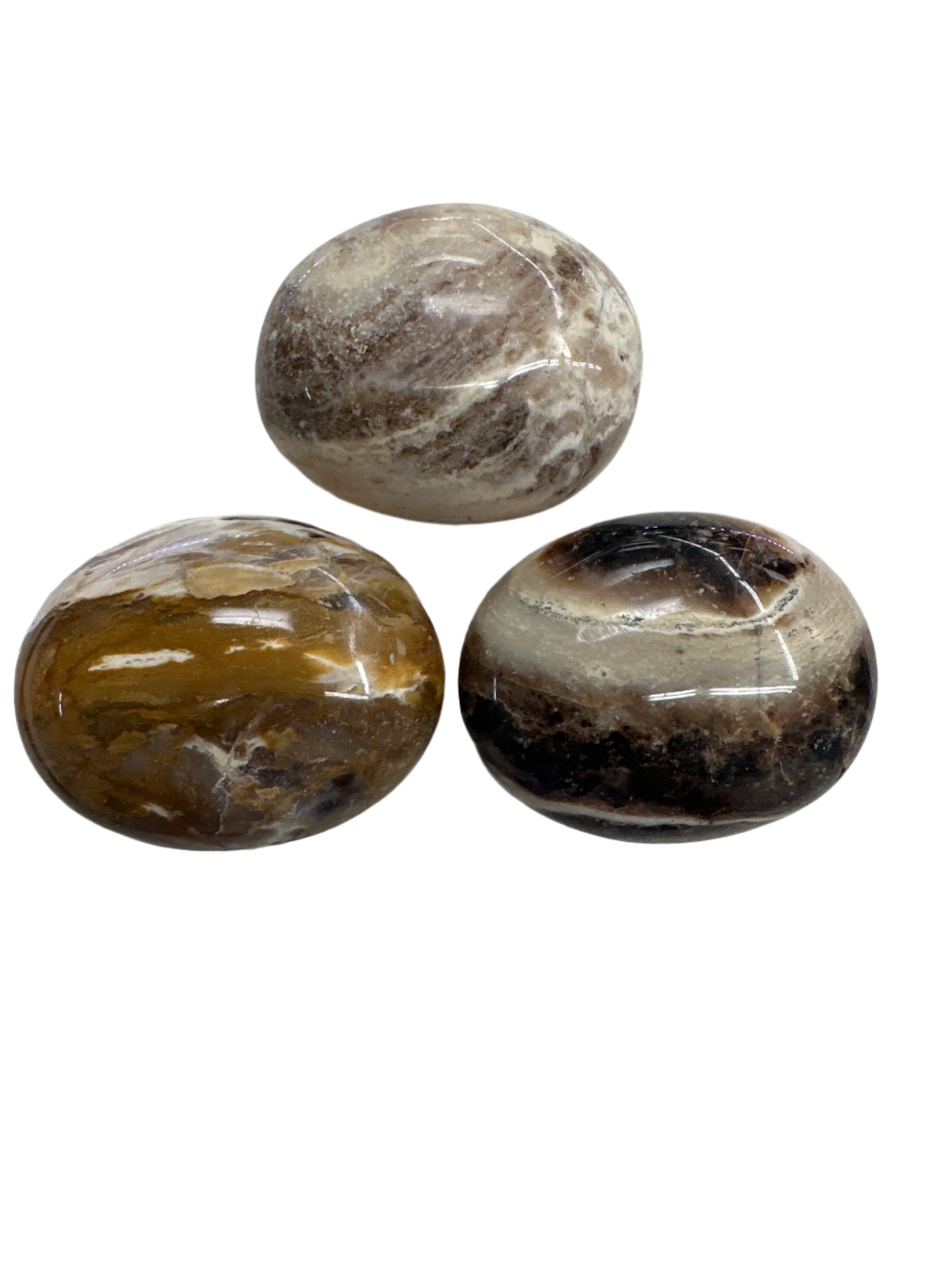 Black Opal Palm Stone
