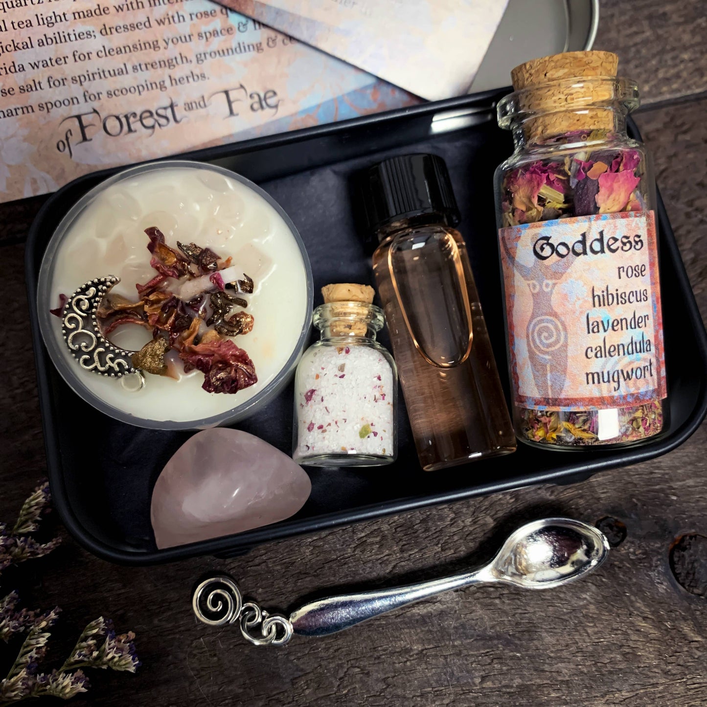 Goddess Travel Altar • Witch Kit for manifestation & spells