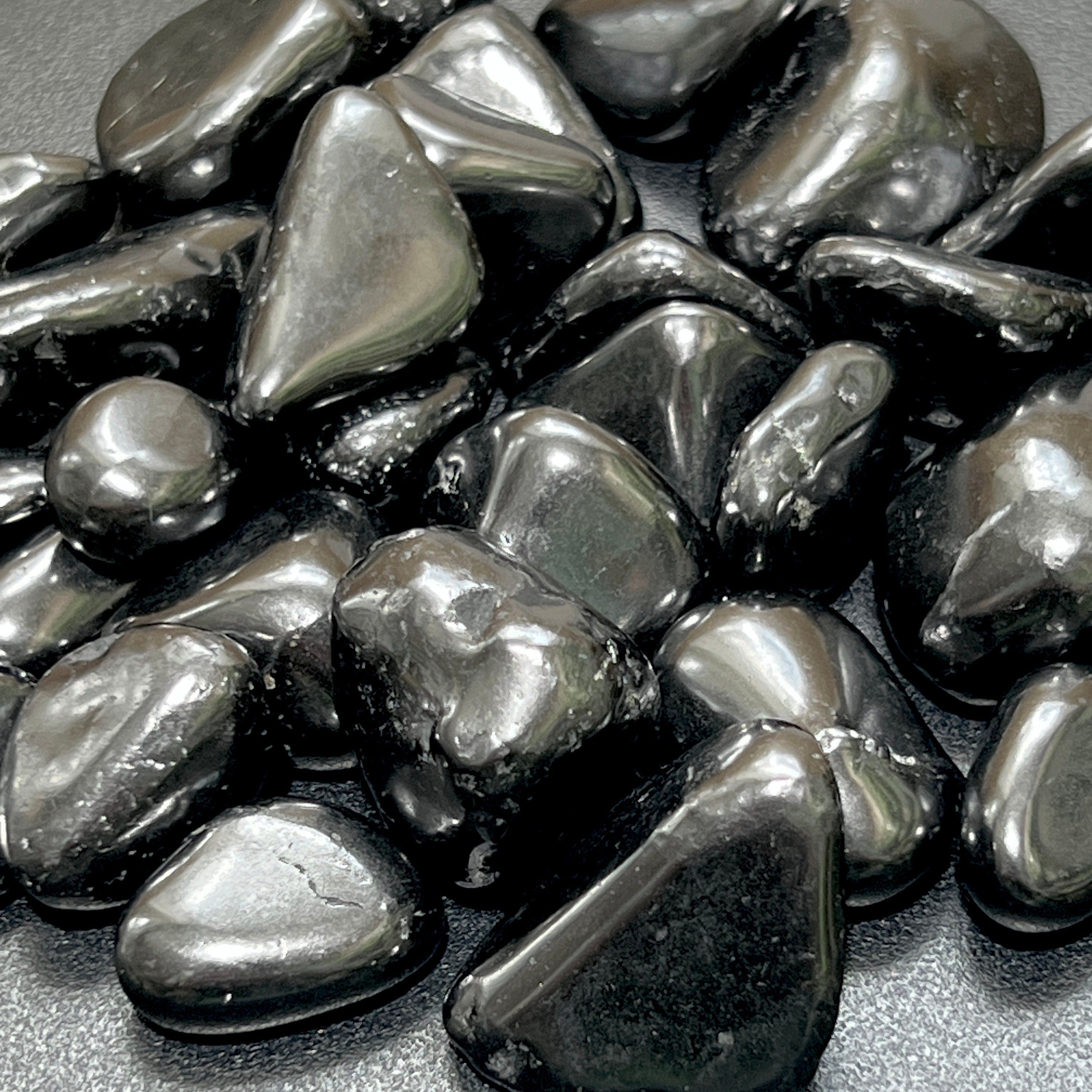 Shungite Tumbled Stones (By The Piece Or Pound)